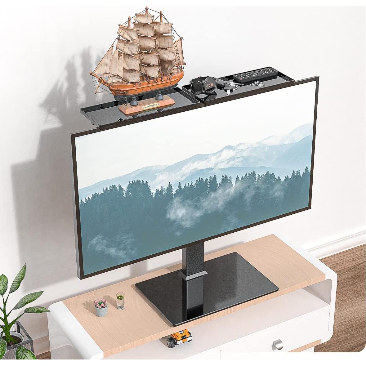 Soporte de TV Hemudu 2 Paquetes 33x13.5 cm Negro