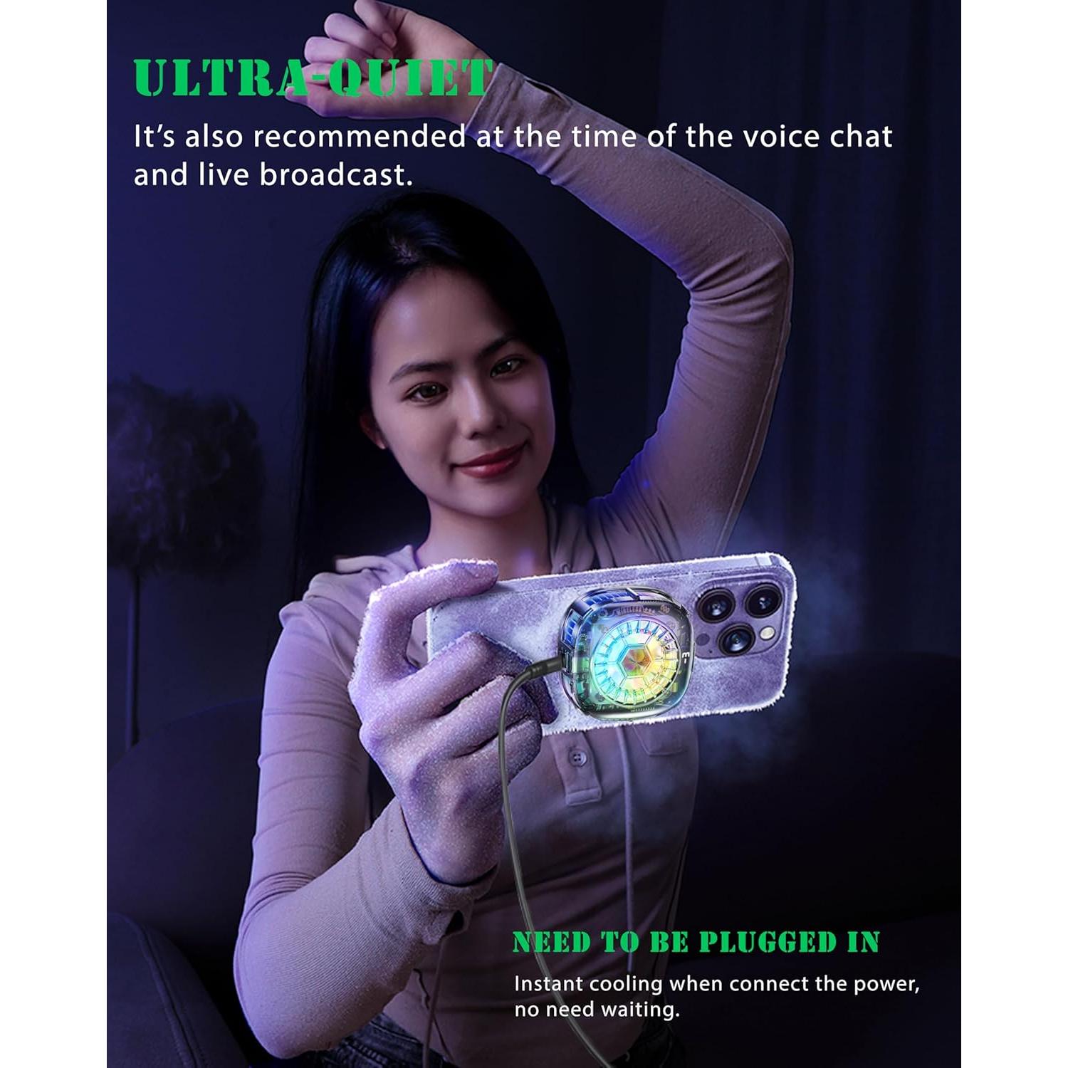 Enfriador Magnético para Teléfono YANISM Y-02, 150g, USB