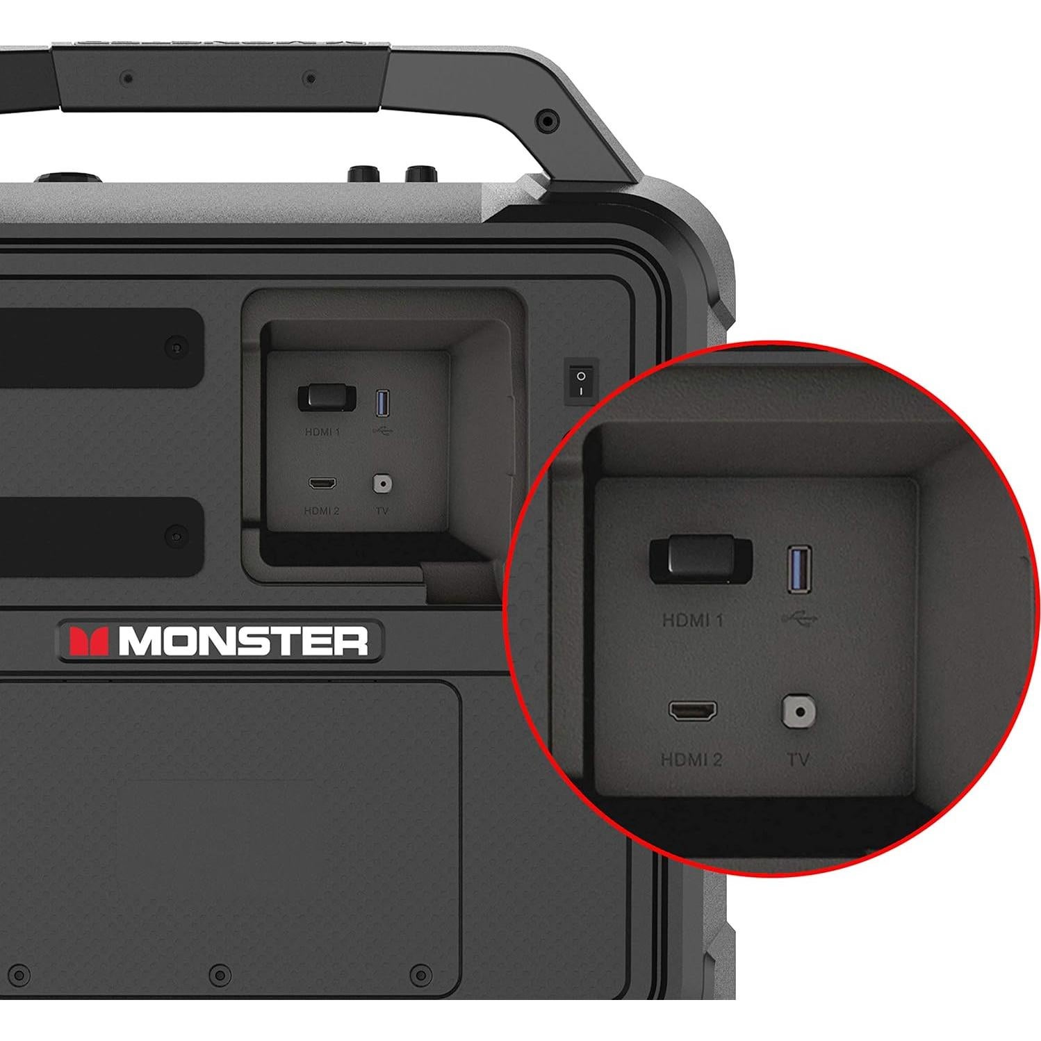 Sistema de Entretenimiento Portátil Monster Vision 15.6" Full HD