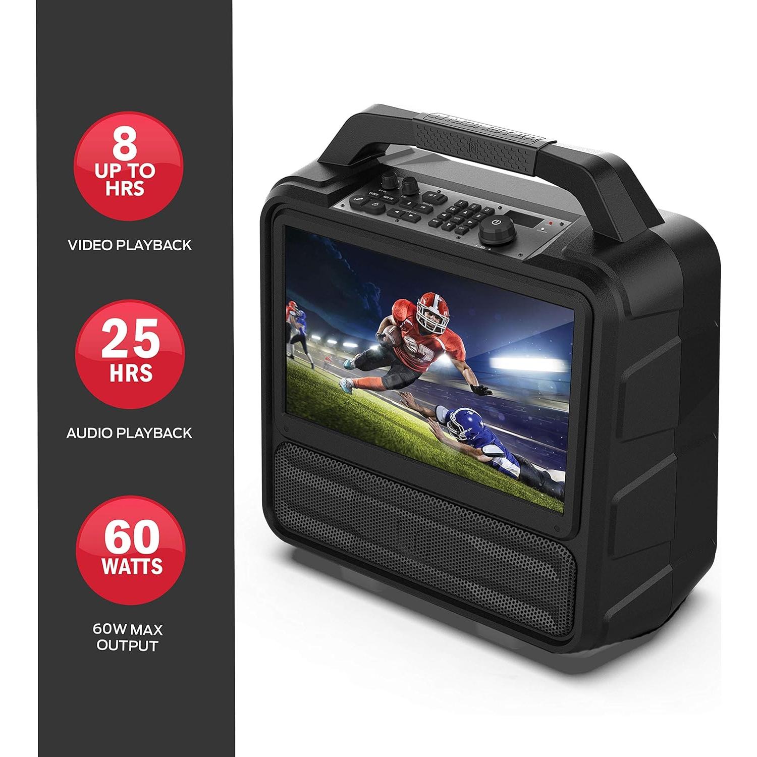 Sistema de Entretenimiento Portátil Monster Vision 15.6" Full HD