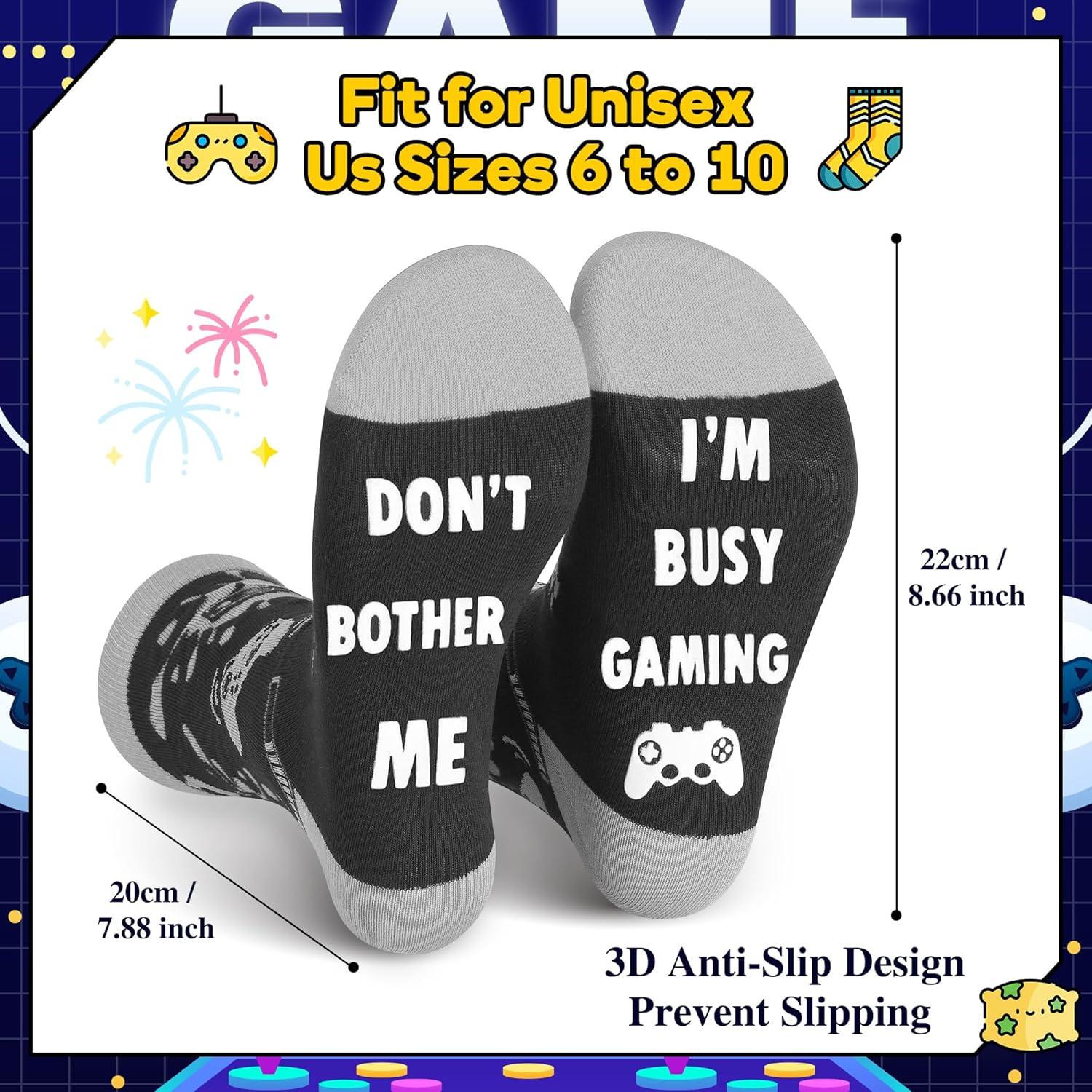 Conjunto de Regalo Gamer Vida de Juego Ocupada - Funda y Calcetines