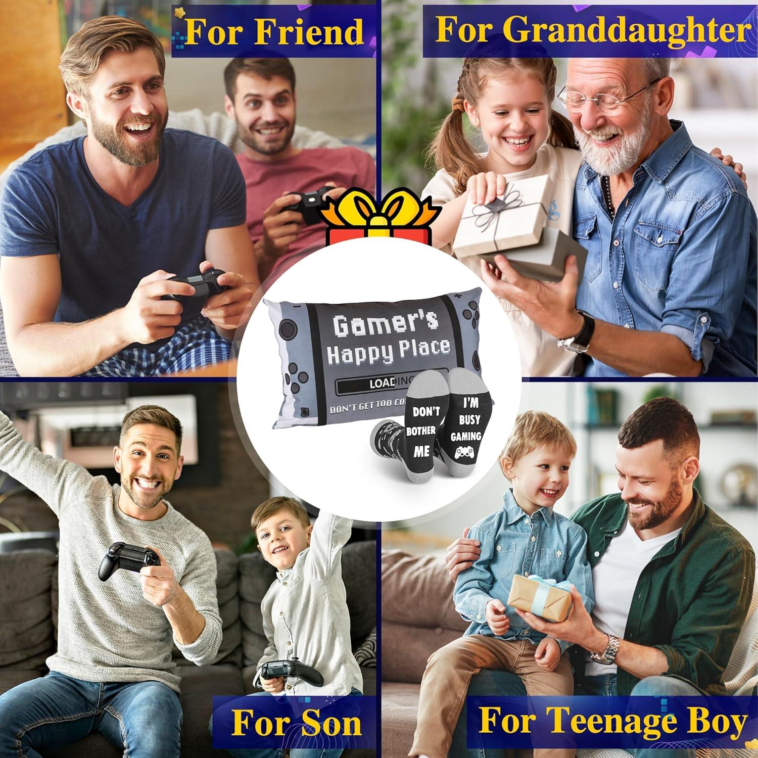 Conjunto de Regalo Gamer Vida de Juego Ocupada - Funda y Calcetines