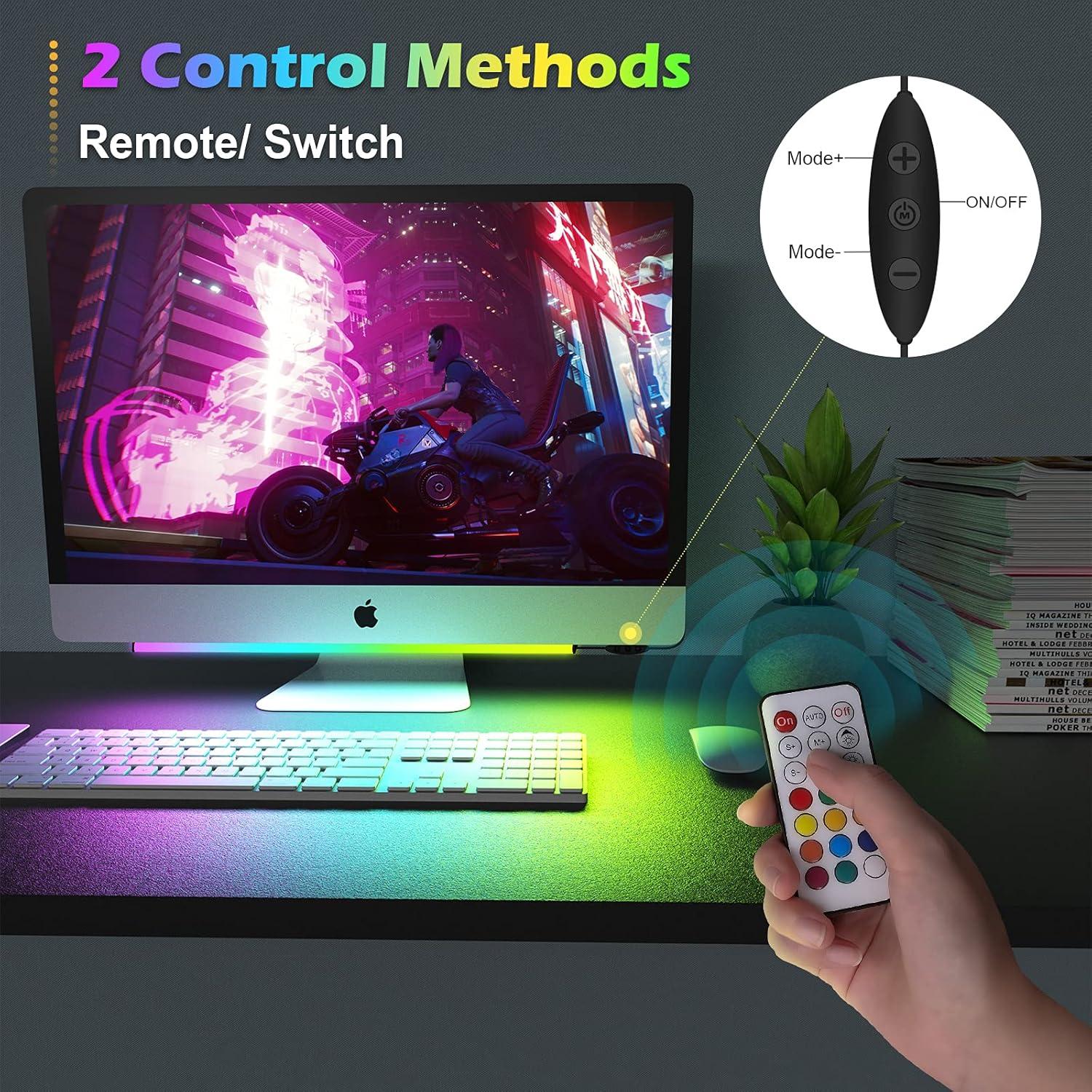 Barra de Luz RGB WILLED para Monitor 31.75cm Control Remoto