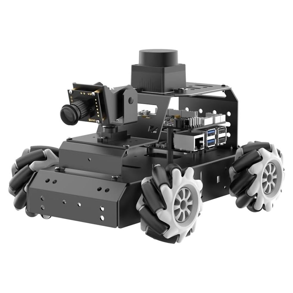 Coche Robot Inteligente MentorPi M1 para Raspberry Pi 5 y ROS2