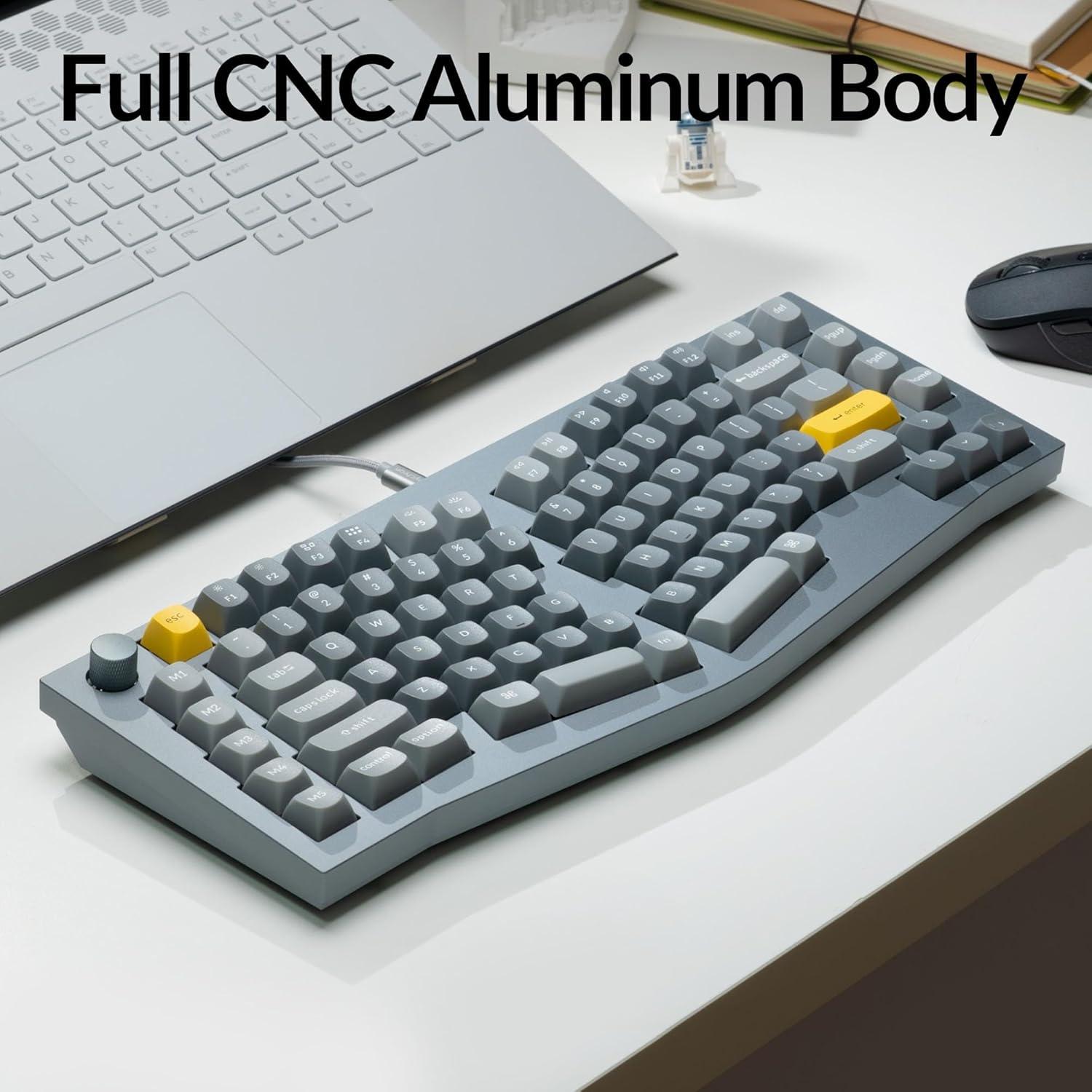 Teclado Mecánico Keychron Q10 75% Programable Gateron Azul