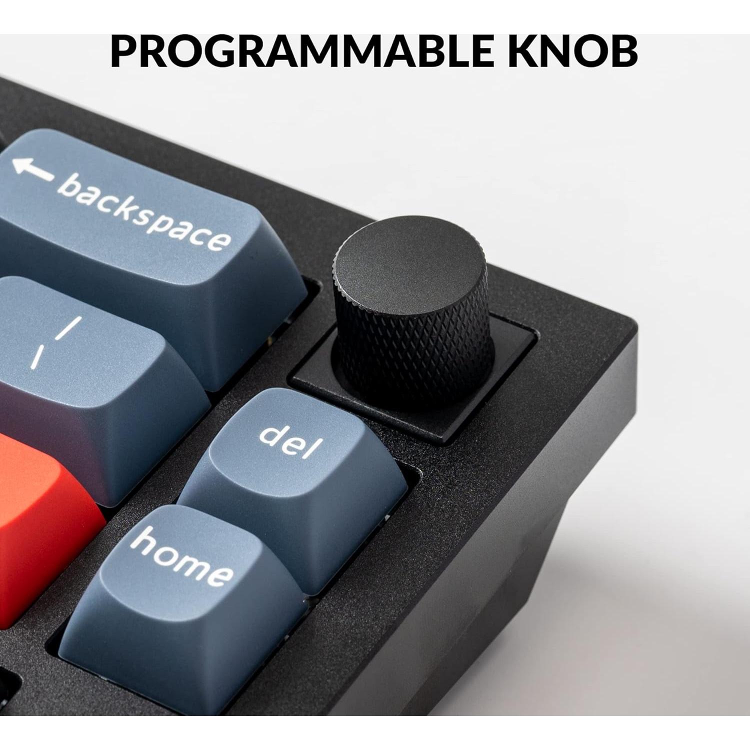 Teclado Mecánico Keychron Q2 65% Personalizable con Perilla