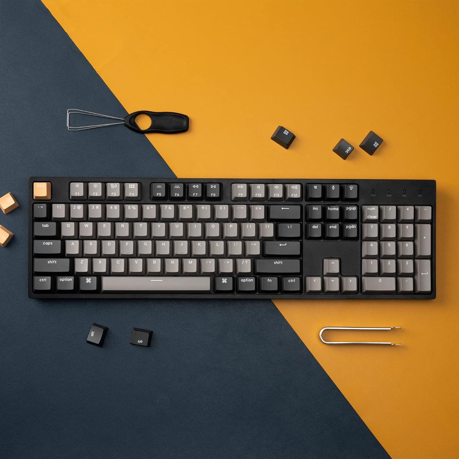 Teclado Mecánico Keychron C2 Pro con Cable RGB 100% PBT