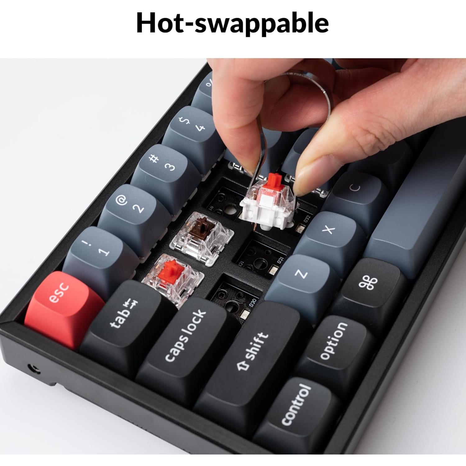 Teclado Mecánico Inalámbrico Keychron K12 Pro RGB 60%