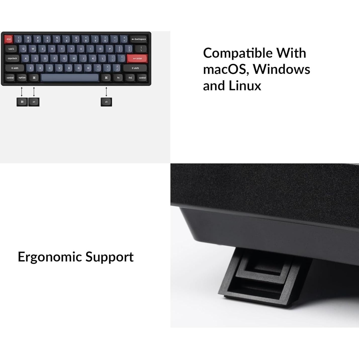 Teclado Mecánico Inalámbrico Keychron K12 Pro RGB 60%