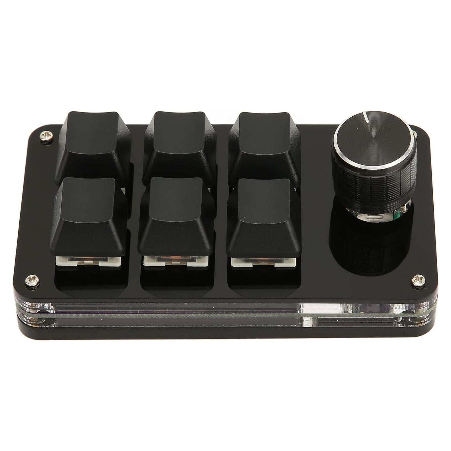 Teclado Numérico Mecánico Ejoyous Mini 6 Teclas USB Programable