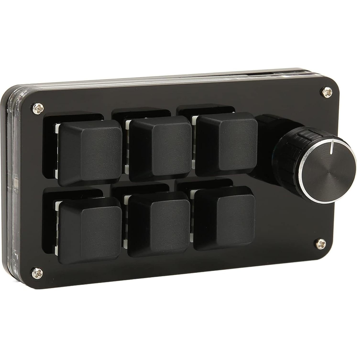 Teclado Numérico Mecánico Ejoyous Mini 6 Teclas USB Programable