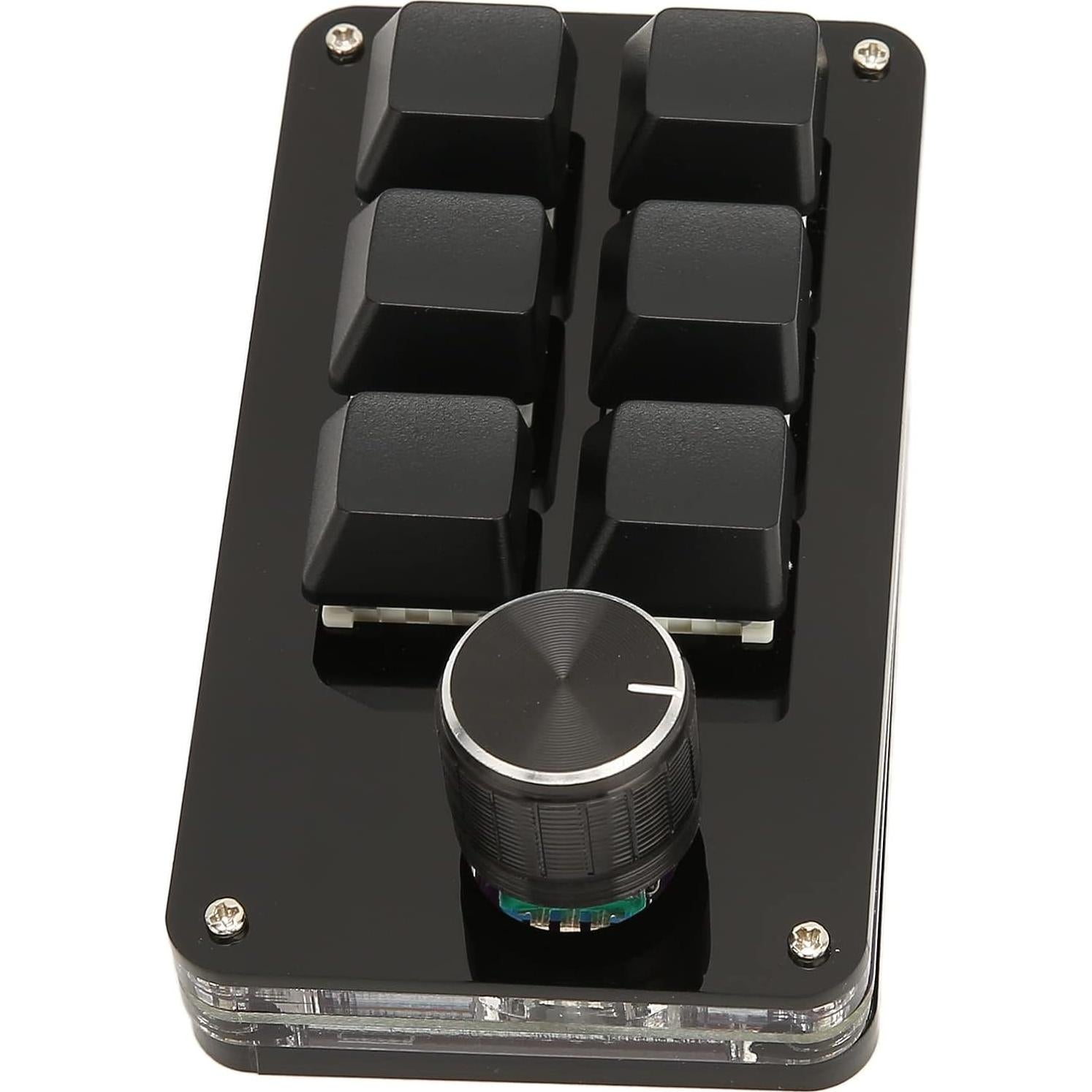 Teclado Numérico Mecánico Ejoyous Mini 6 Teclas USB Programable