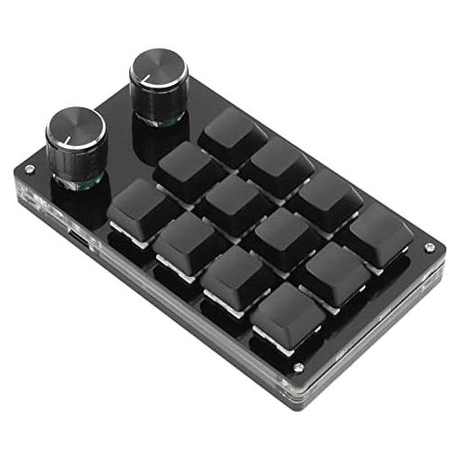 Teclado Mecánico Programable Cuifati de 12 Teclas Negro