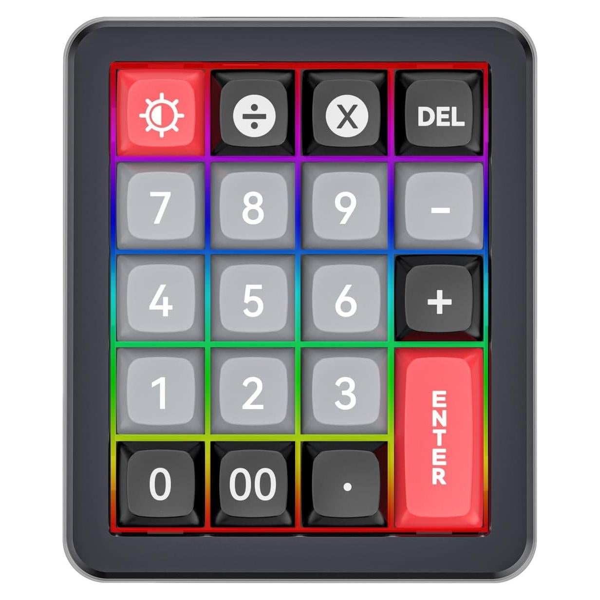 Teclado Numérico Mecánico TISHLED K812 RGB USB-C 19 Teclas