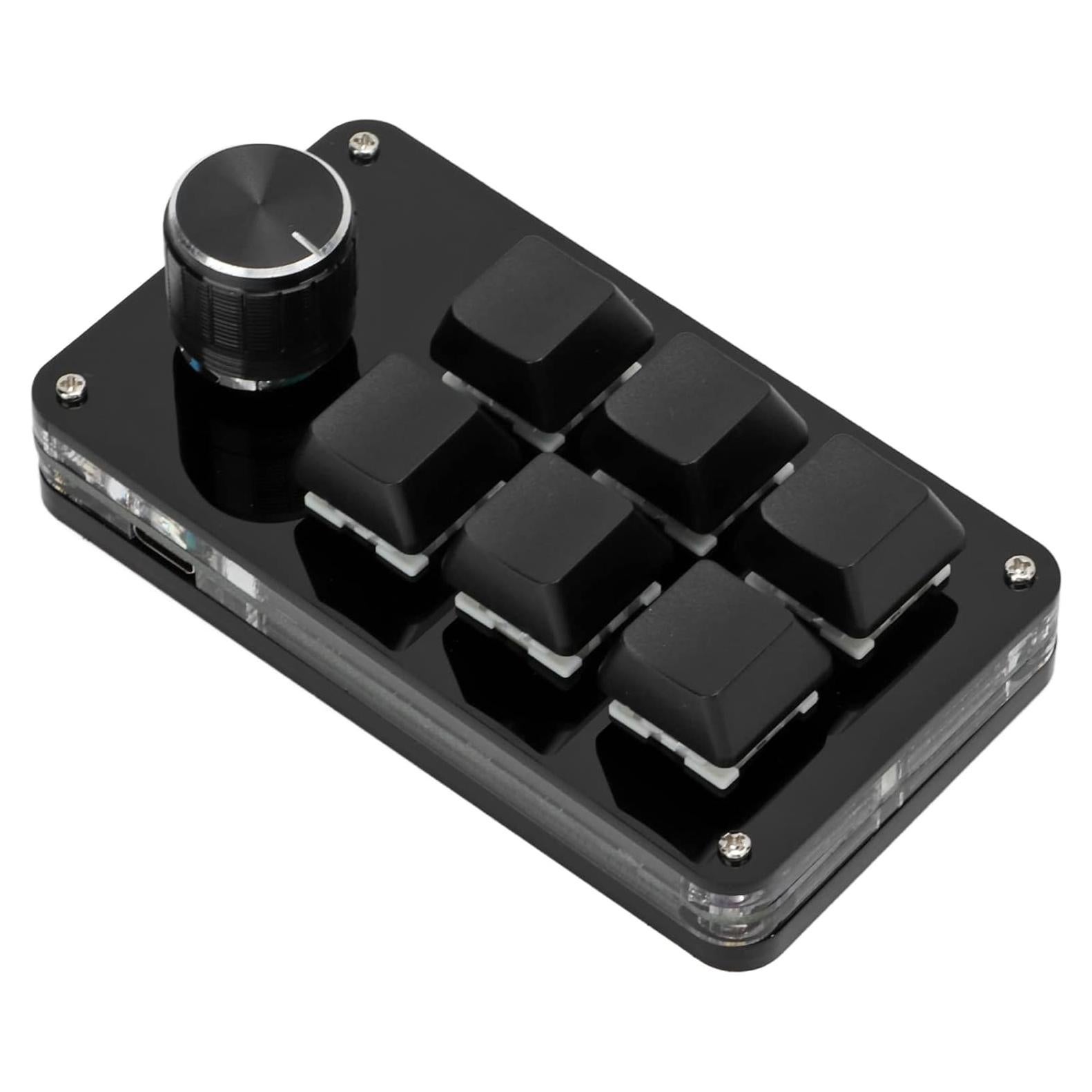 Teclado Mecánico Programable Mini Sonew 6 Teclas USB Negro