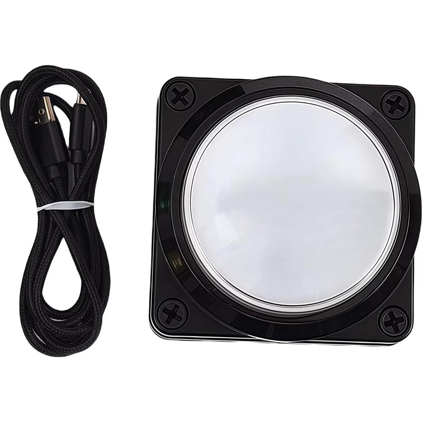 Teclado Macro USB Programable Yoqanr Blanco - Botón de Decisión