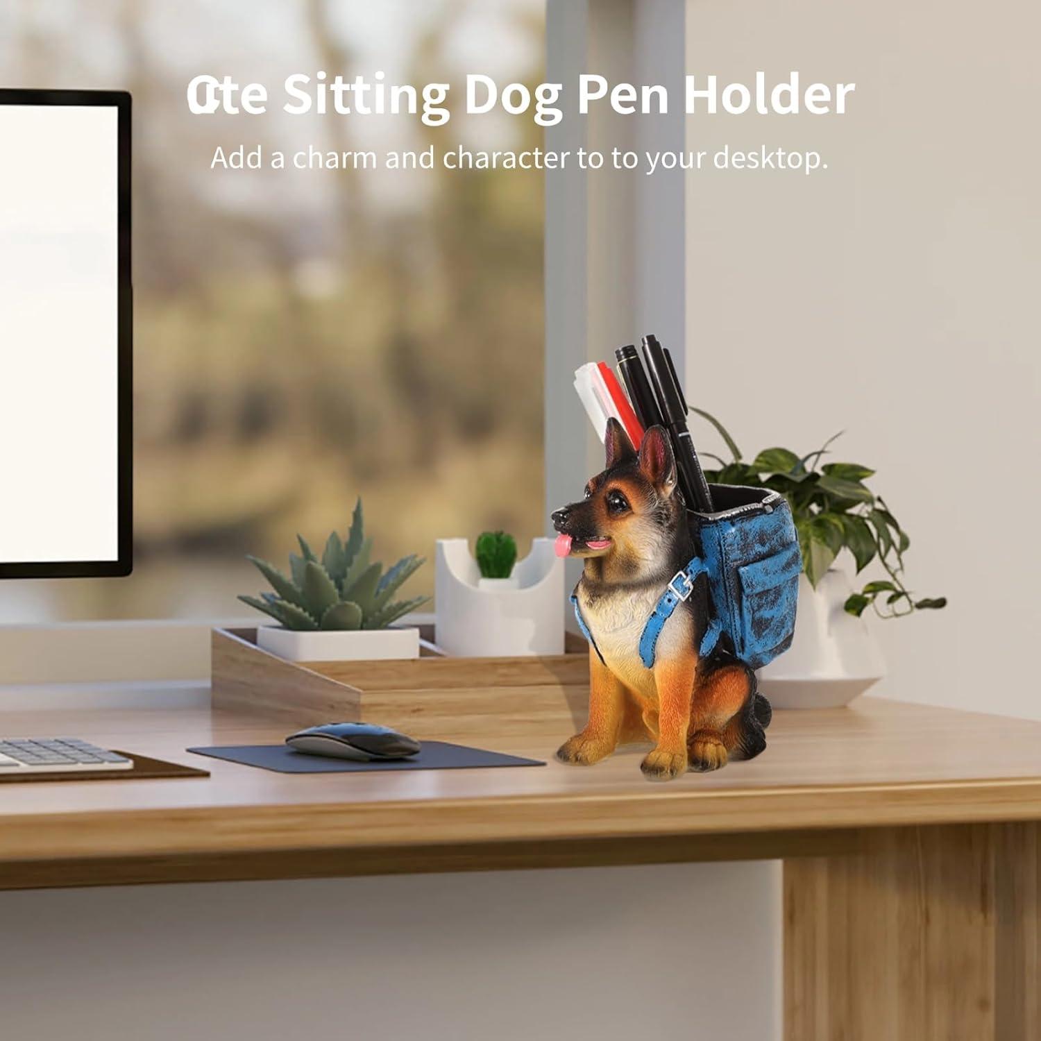 Soporte para Lápices de Perro OMISTAR - Organizador Creativo 9.5cm