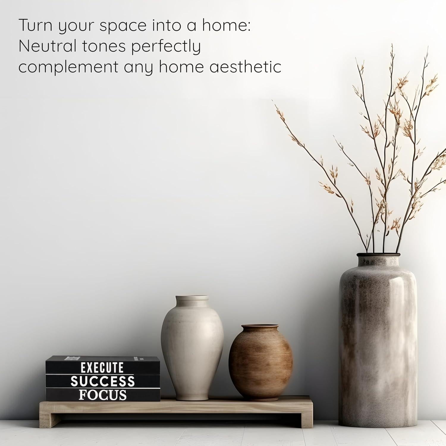 Juego de 3 Libros Decorativos Motivacionales Upstart Decor