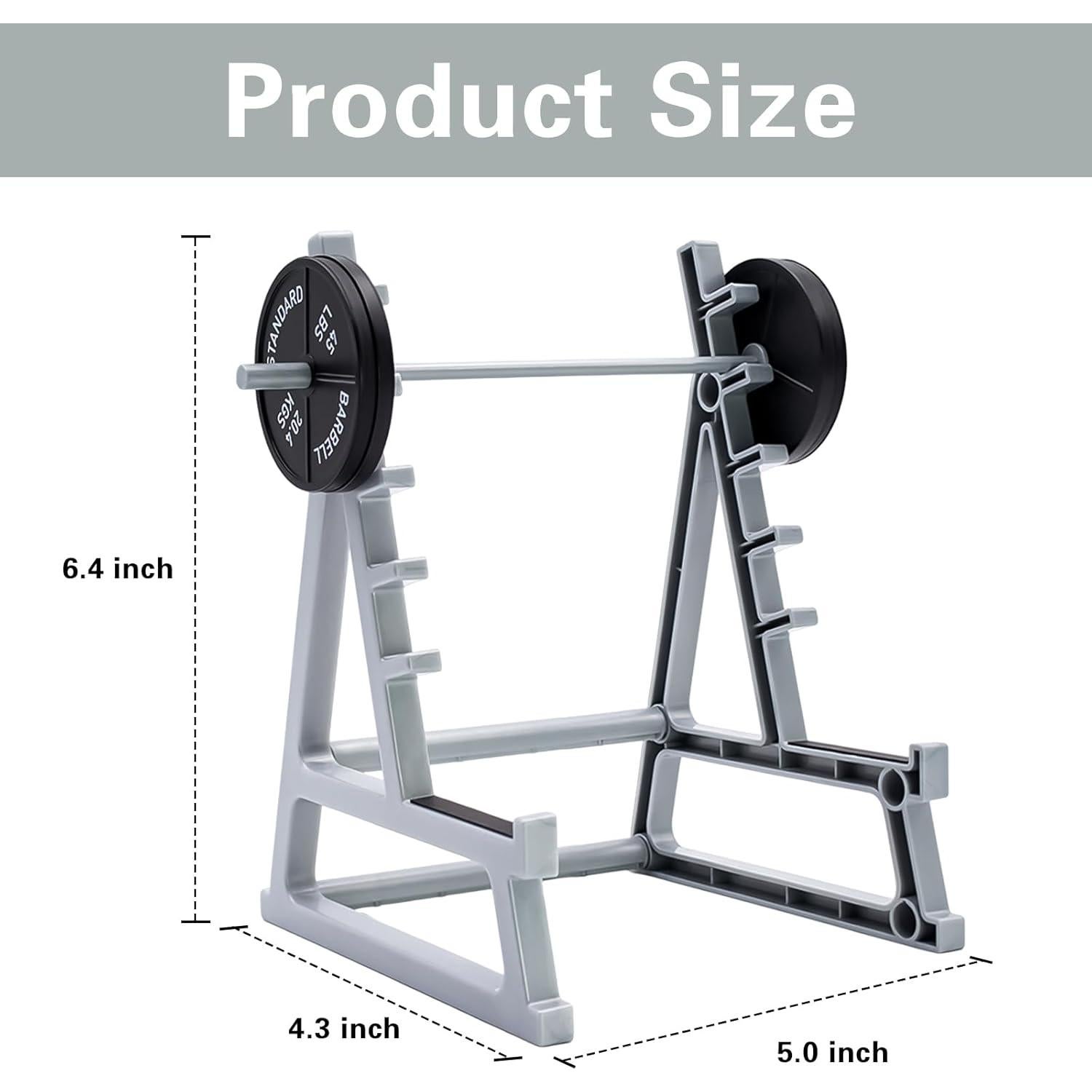 Soporte para bolígrafos de rack de sentadillas Dexspoeny - Organizador divertido