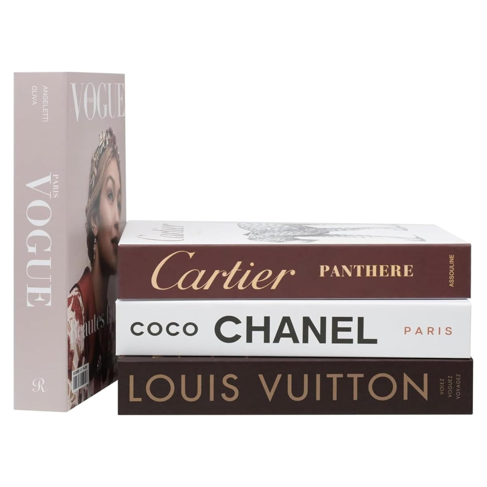 Conjunto de Libros Decorativos Probenex Luxe Grande 4 Pcs