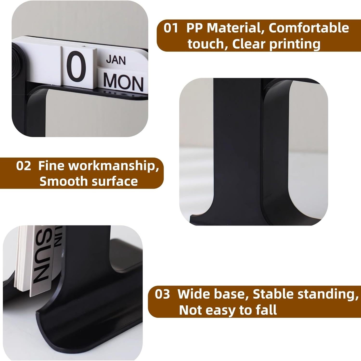 Calendario Perpetuo de Escritorio Beleda Beige 2025-2026