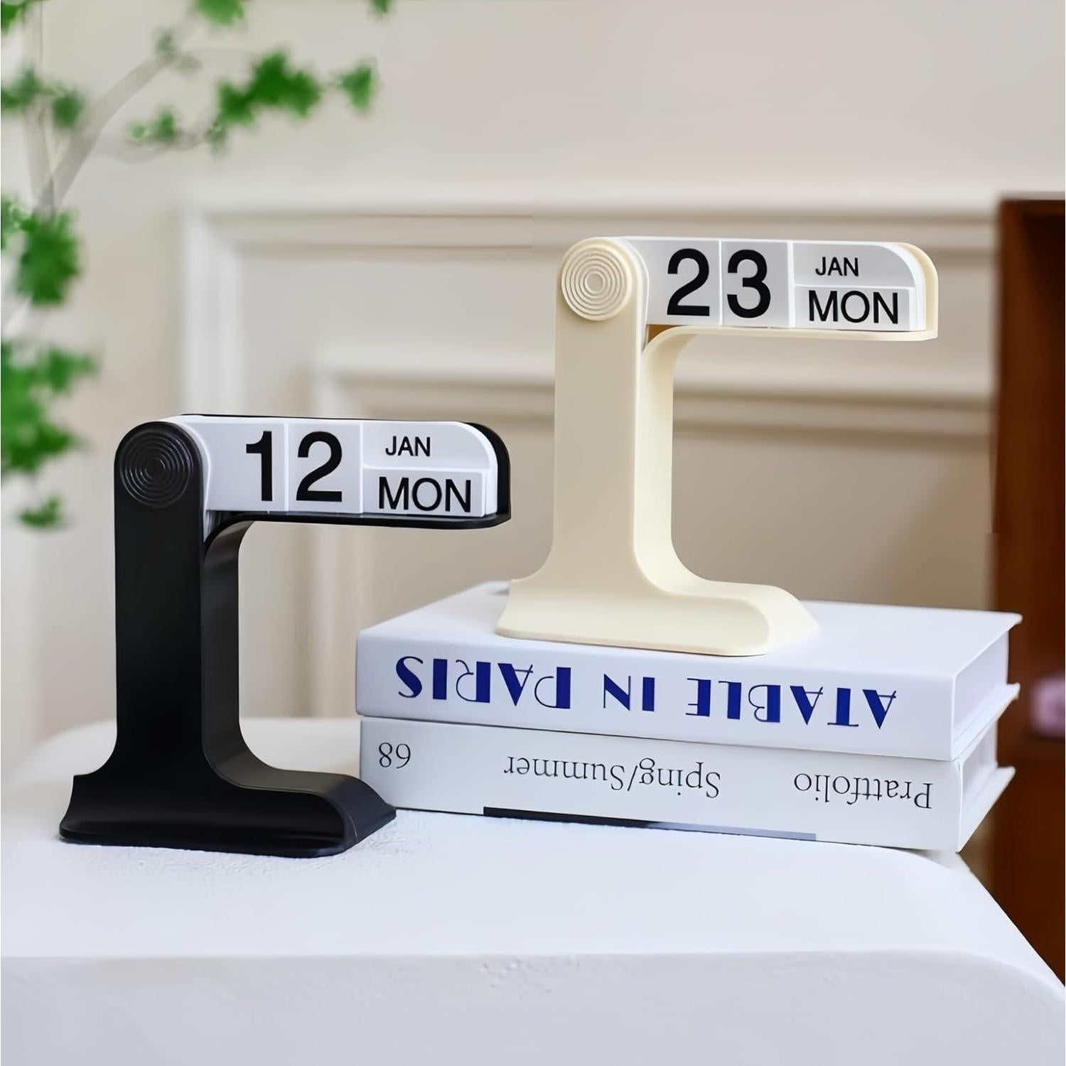 Calendario Perpetuo de Escritorio Beleda Beige 2025-2026