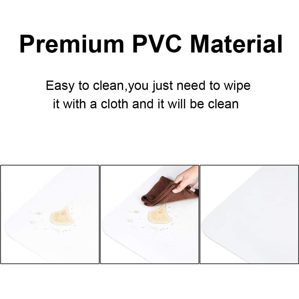 Alfombrilla Kuyal Clear para Sillas 76x122 cm Protección Suelo Duro