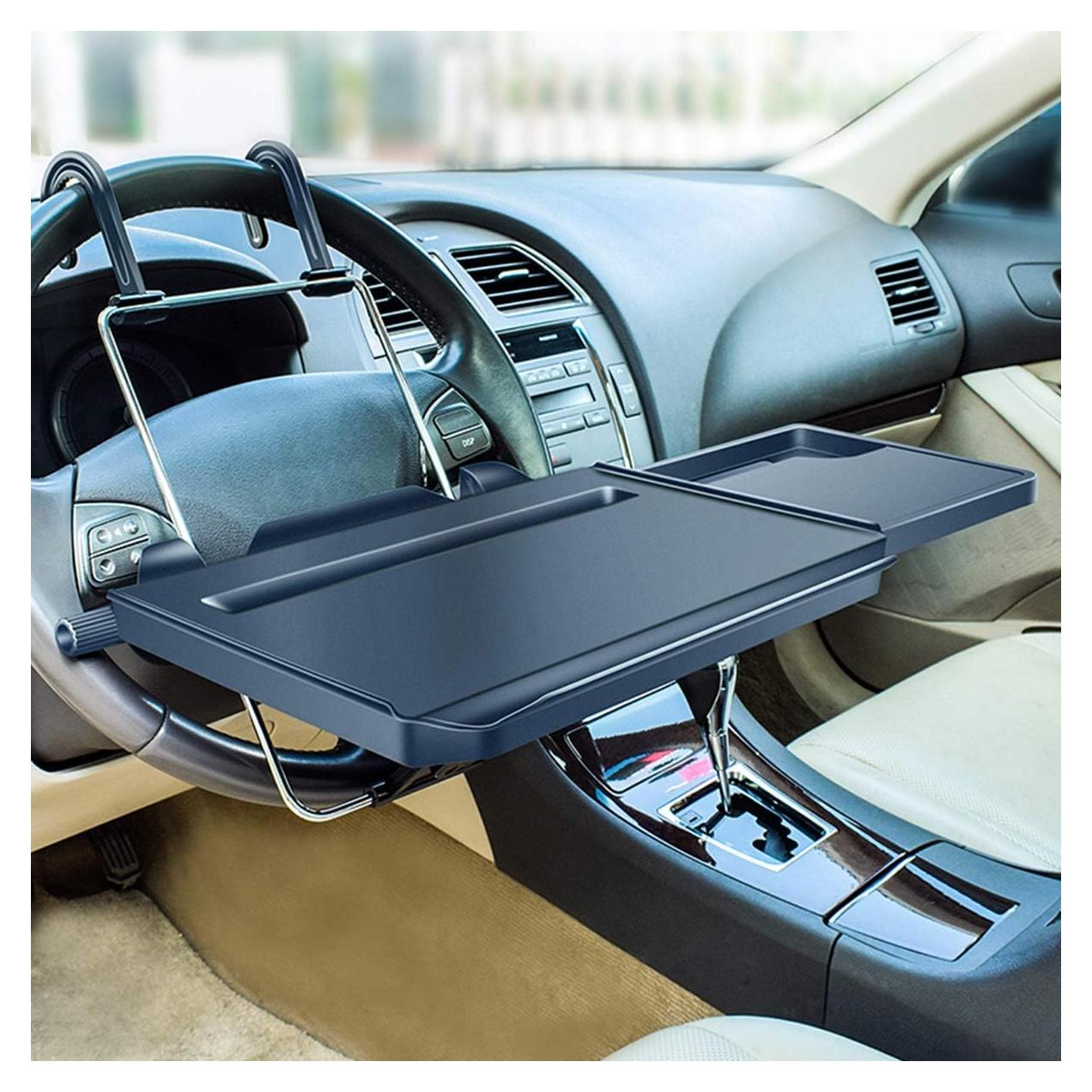 Escritorio de Coche Xergur 2 en 1 Negro - Bandeja para Volante