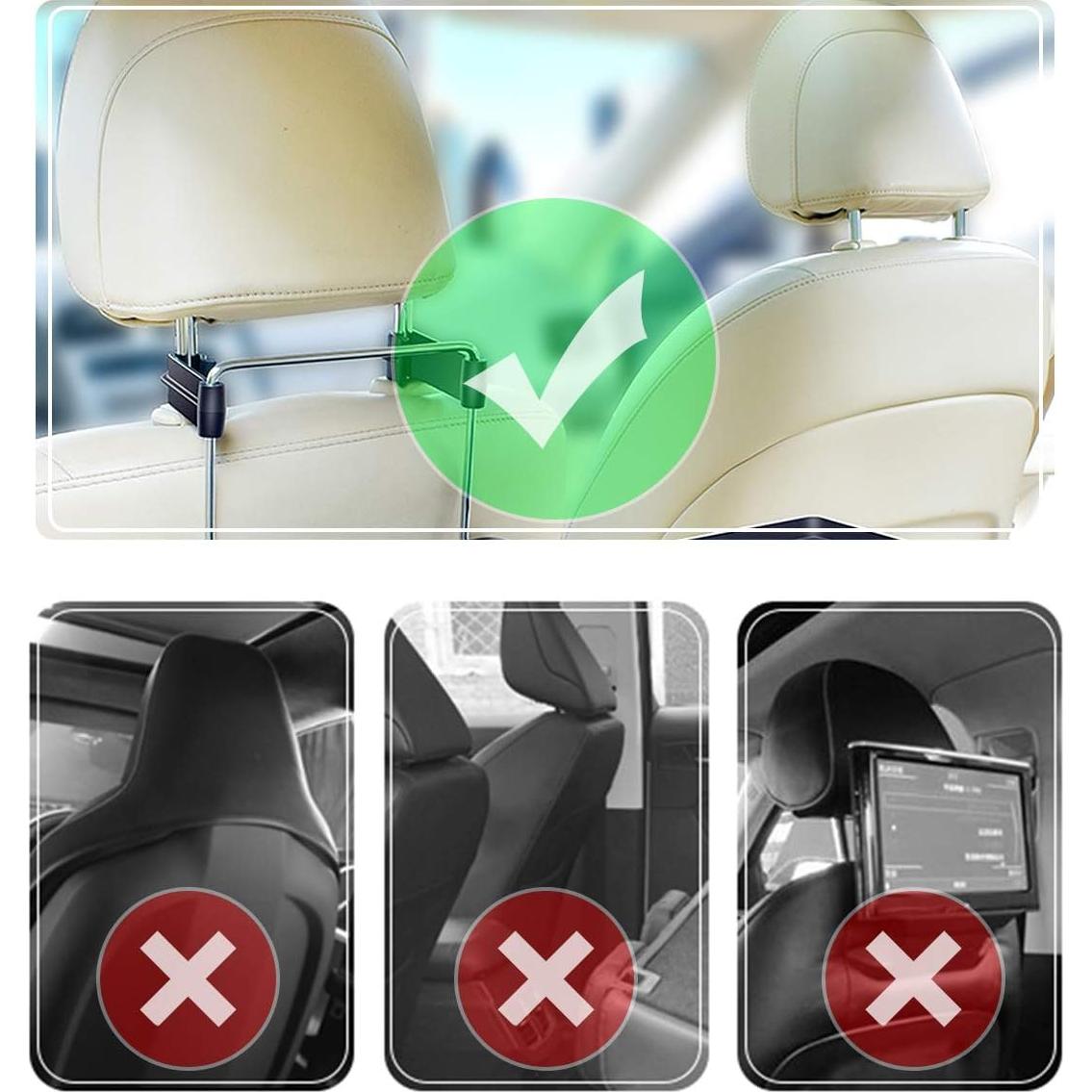 Escritorio de Coche Xergur 2 en 1 Negro - Bandeja para Volante