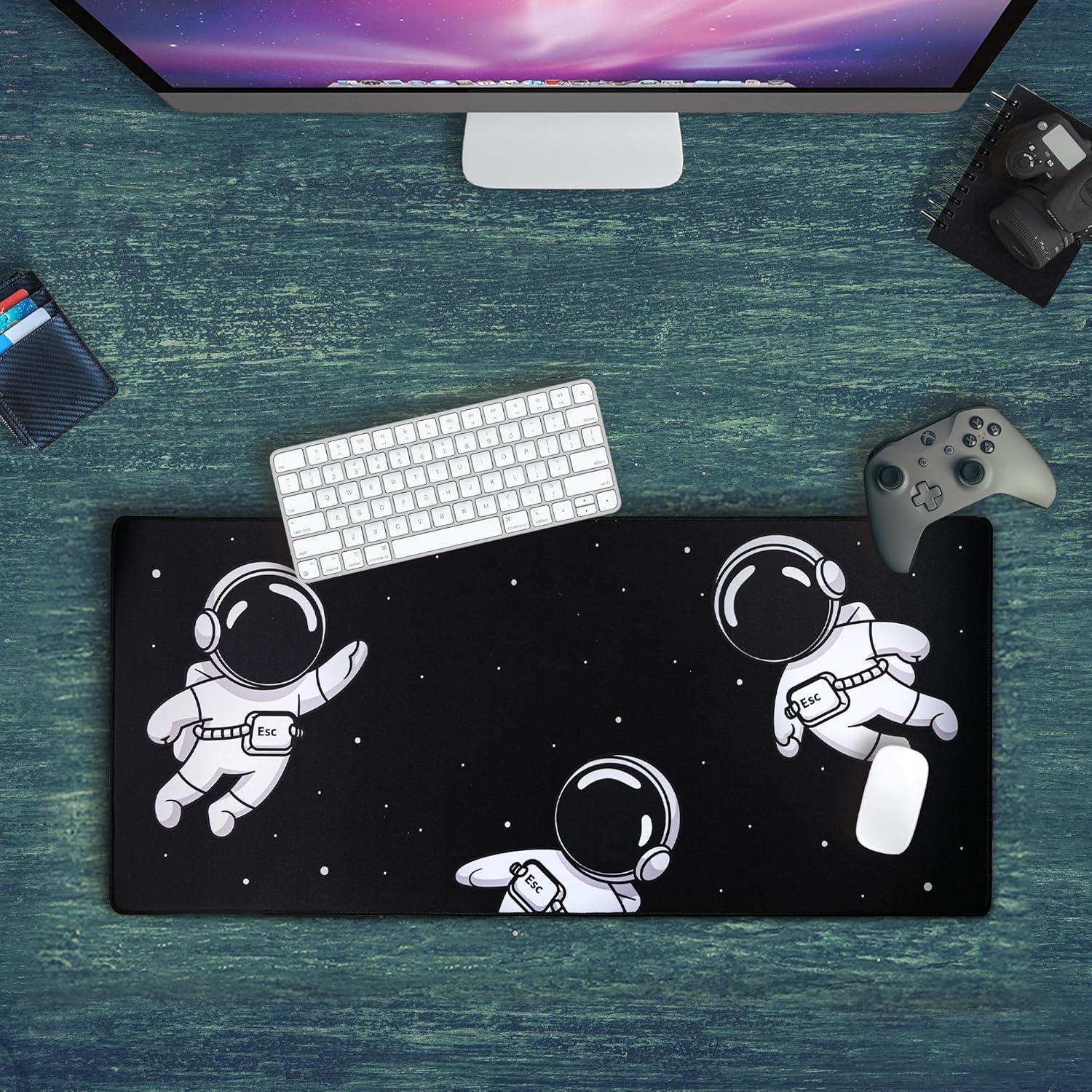 Alfombrilla de Ratón Gravity Keycadets 90x40 cm Antideslizante