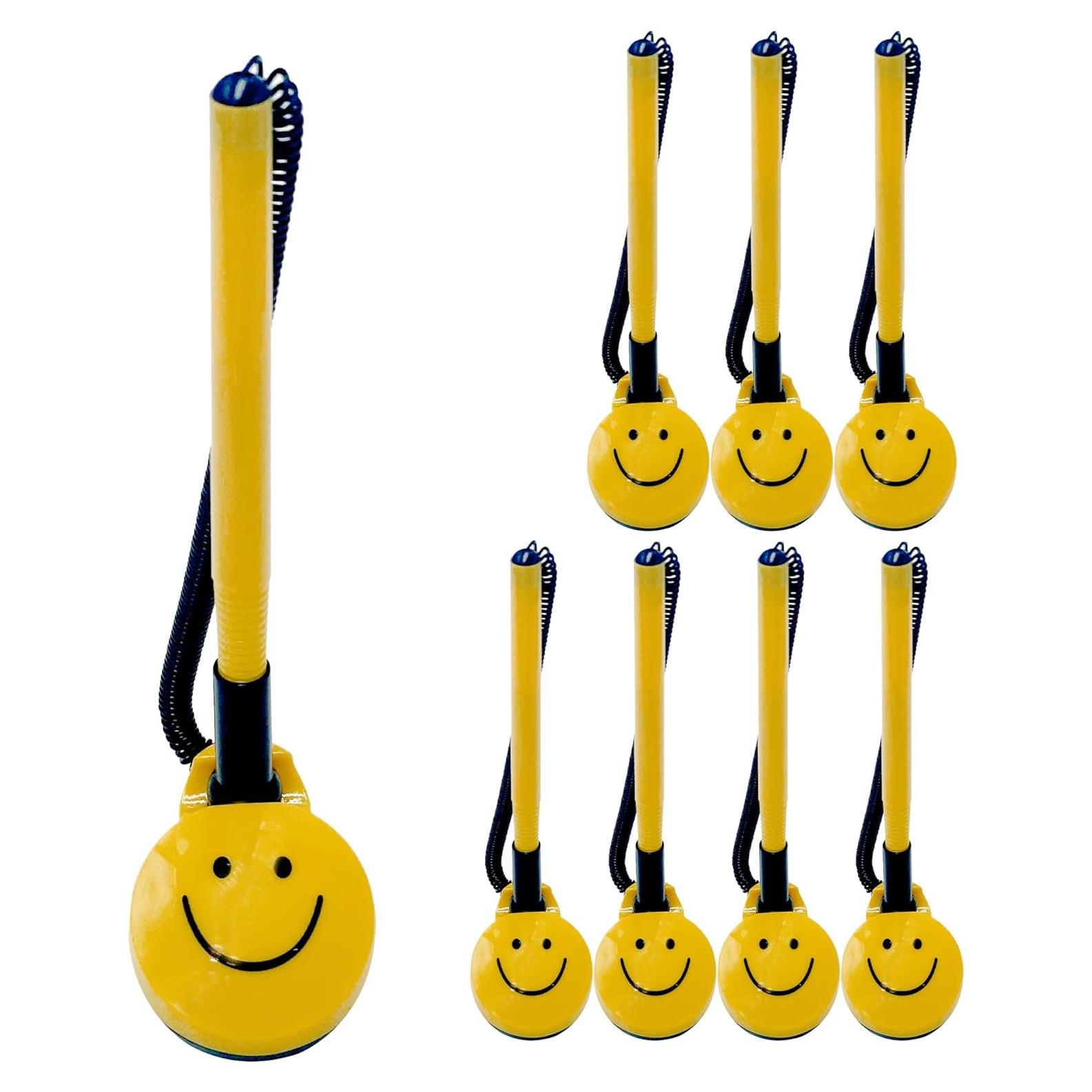 Paquete de 8 bolígrafos seguros Performore con cordón