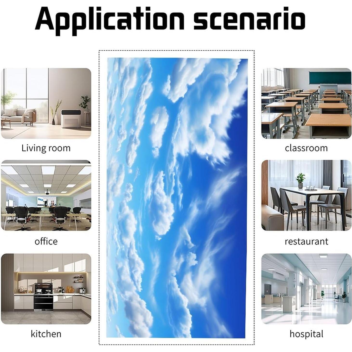 Cubierta de Luz Fluorescente Dujupu 60x30 cm Magnética