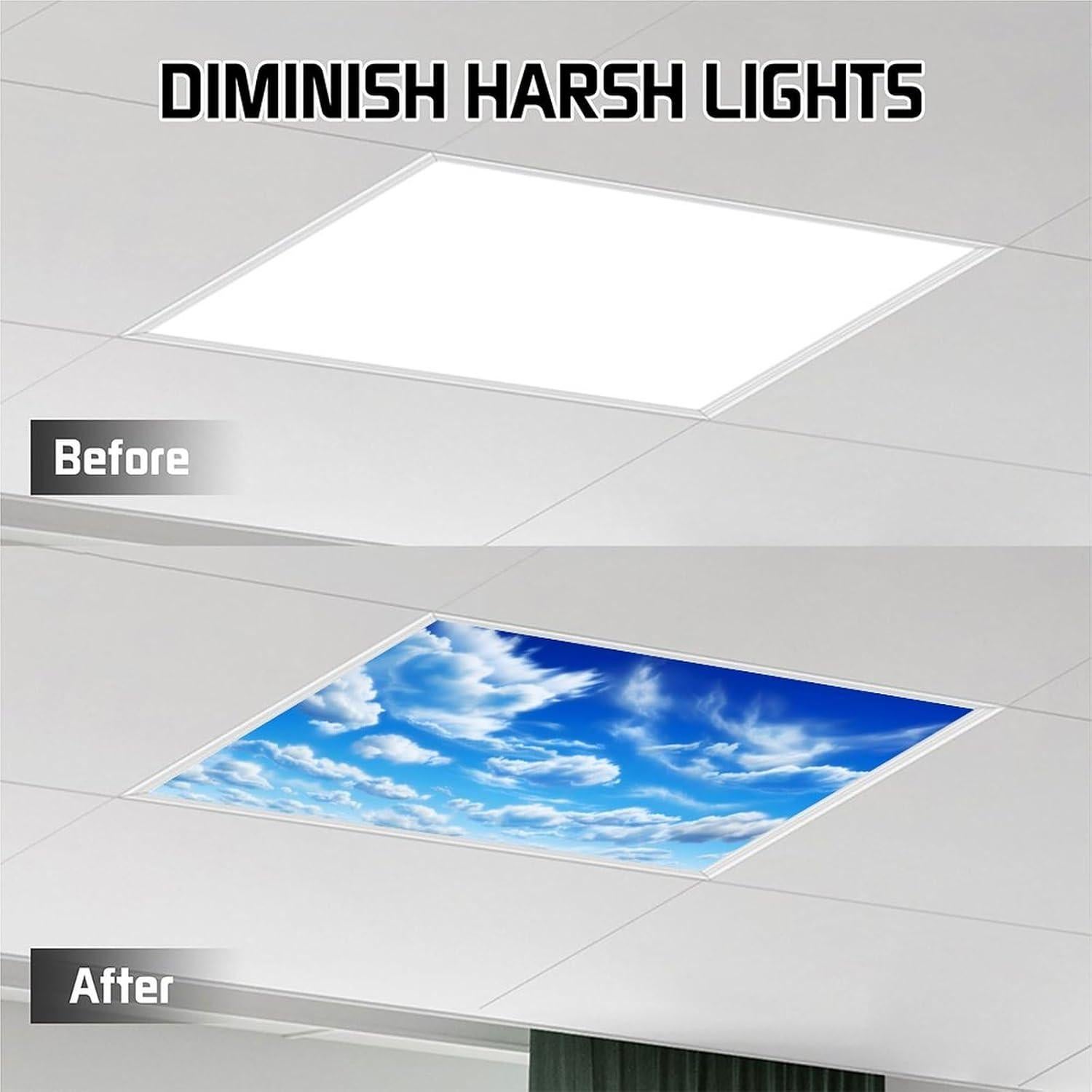 Cubierta de Luz Fluorescente Dujupu 60x30 cm Magnética