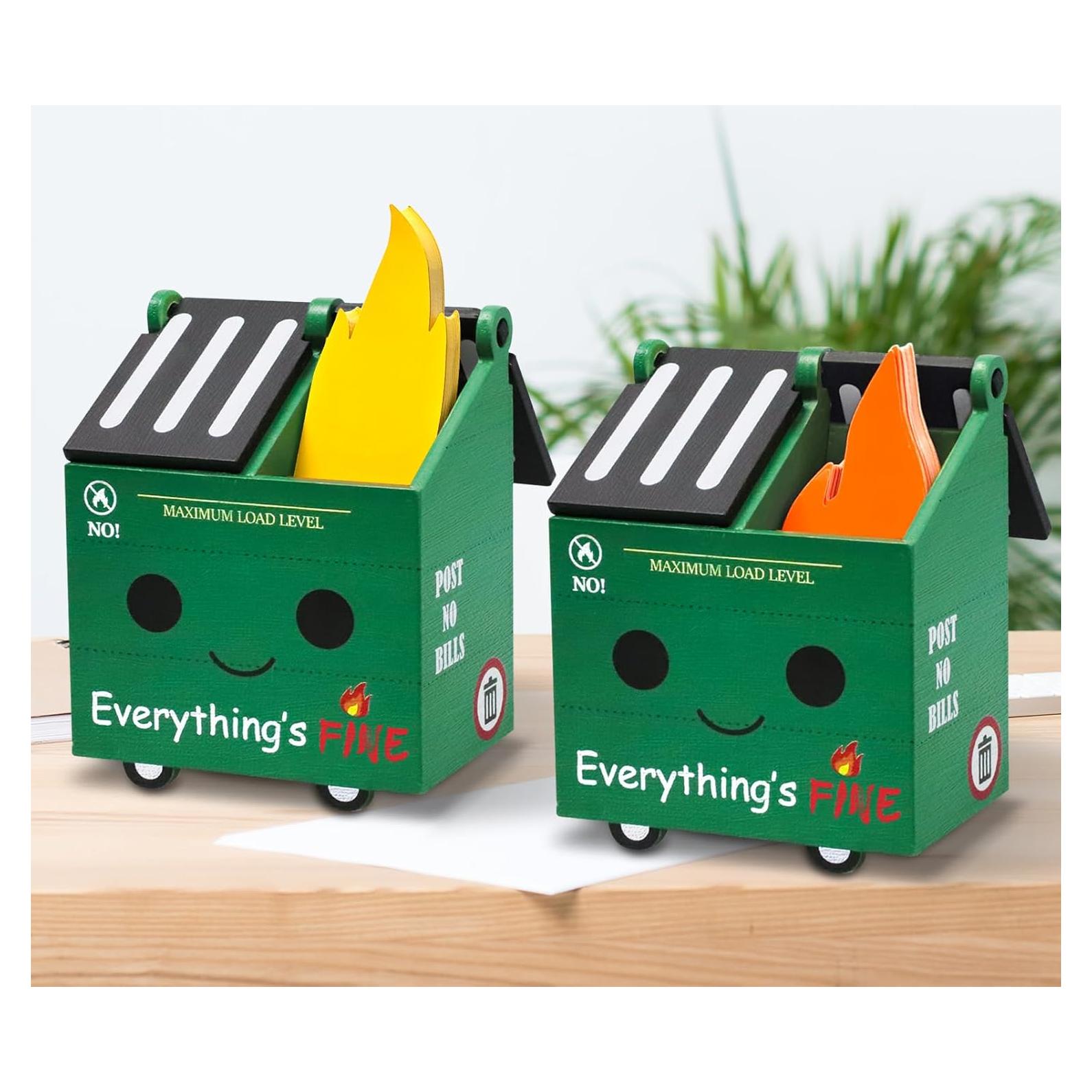 Soporte para Lápices PUNICA Verde con 100 Tarjetas de Notas