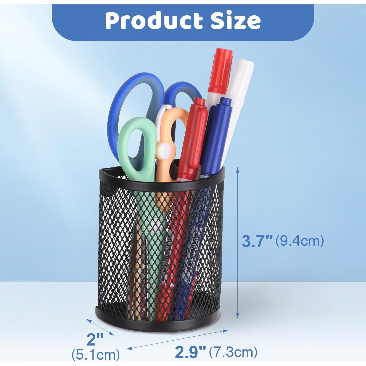 Soporte Magnético para Lápices LUCYCAZ - 2 Unidades Negro