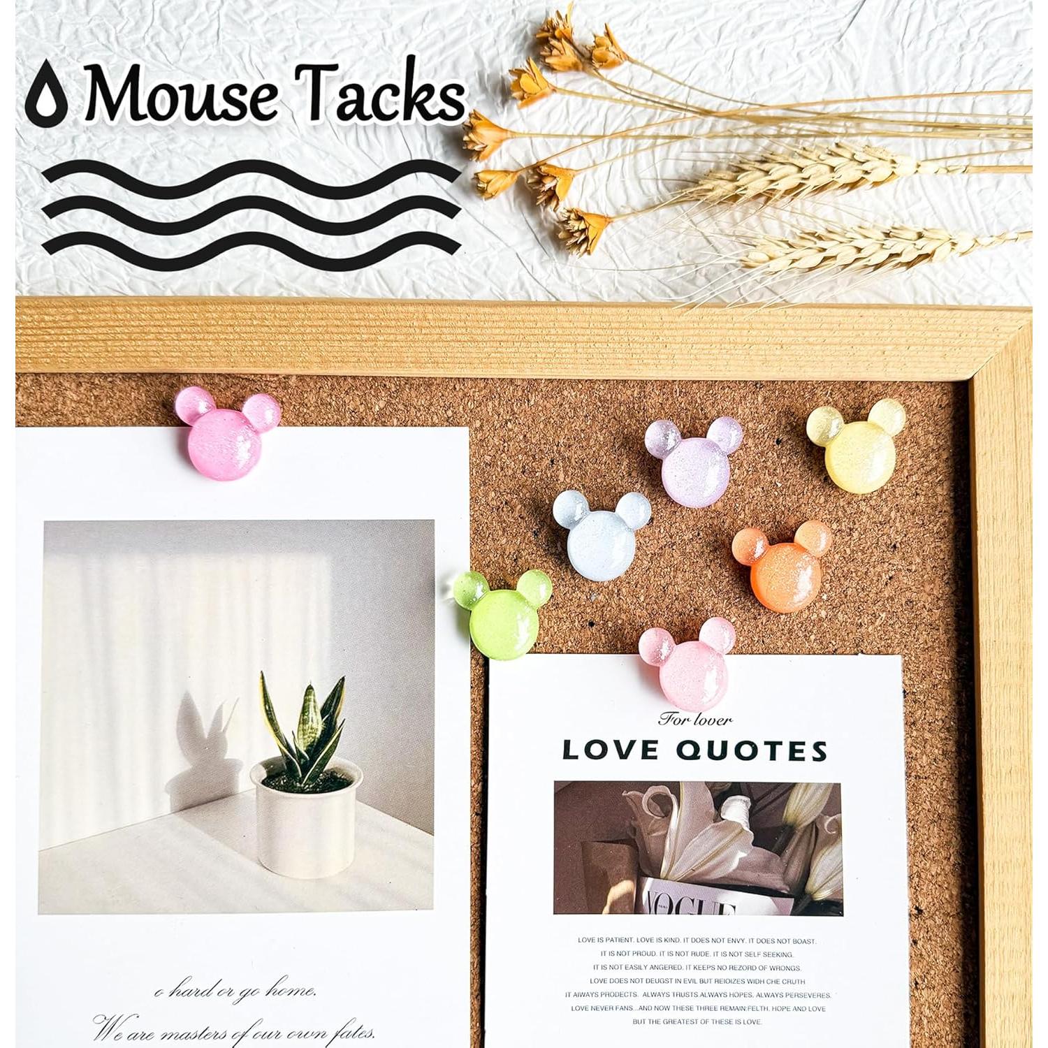 30 Chinchetas Decorativas Tandarui para Oficina y Hogar