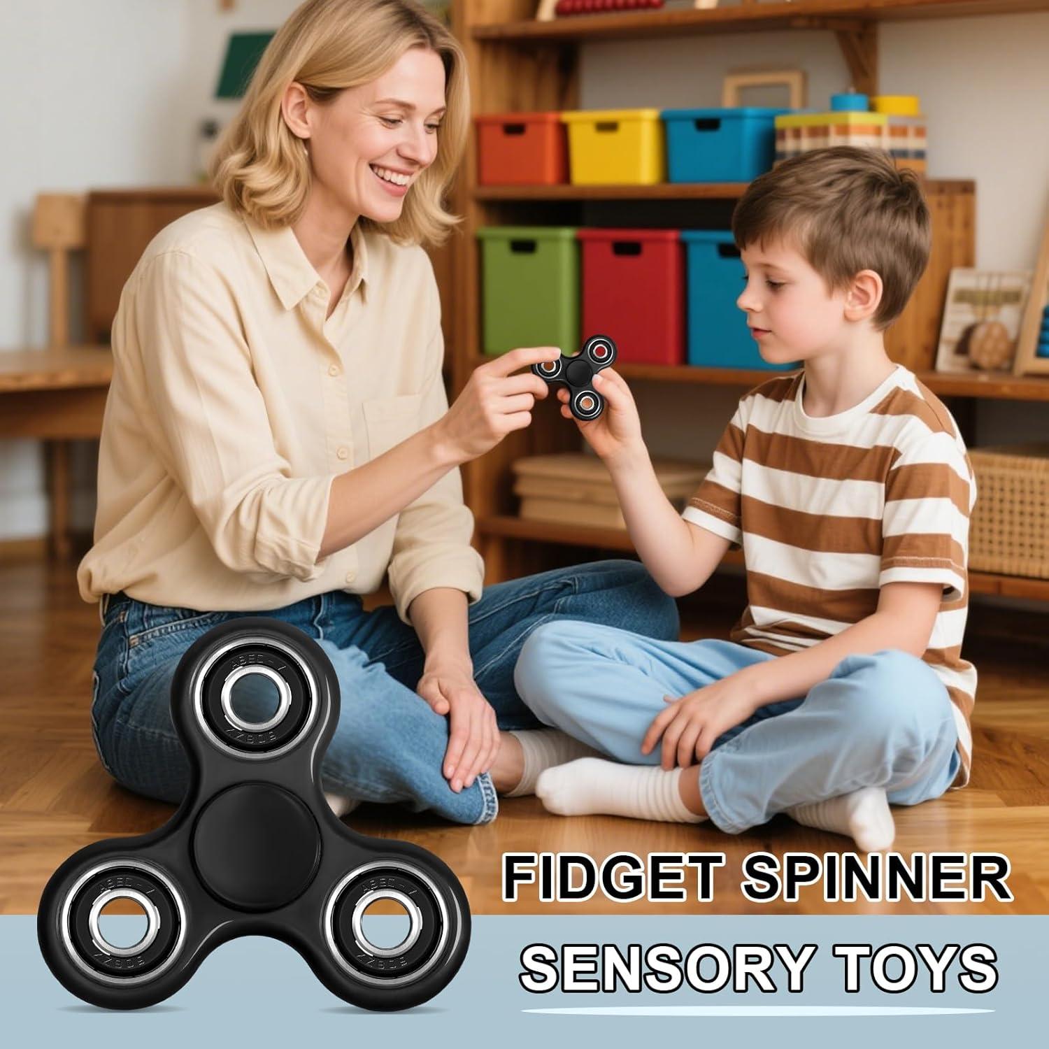 Spinner Antiestrés WELLVO Mini para Niños y Adultos - Alivio de Ansiedad