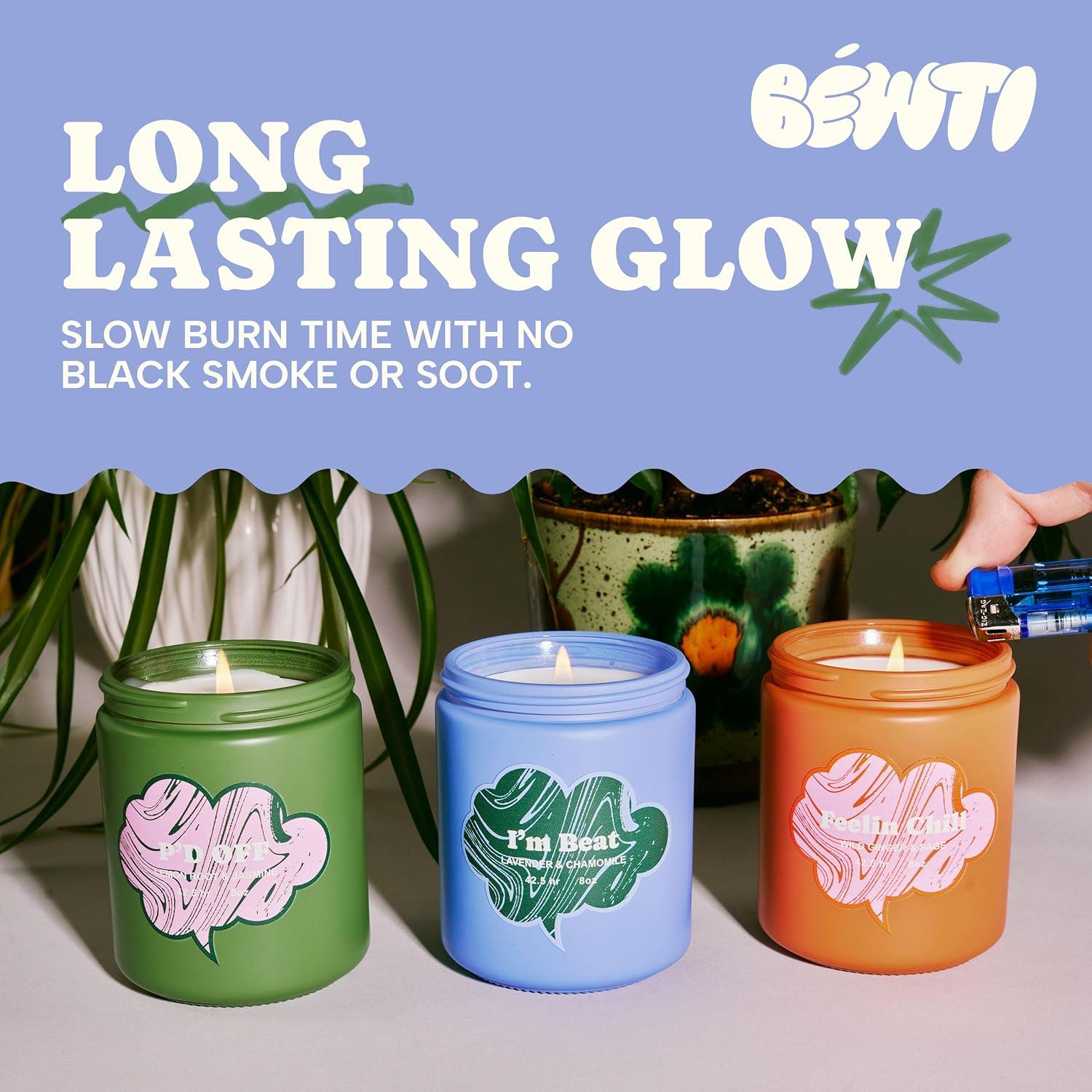 Vela Aromática de Lavanda y Manzanilla I'm Beat 450 g