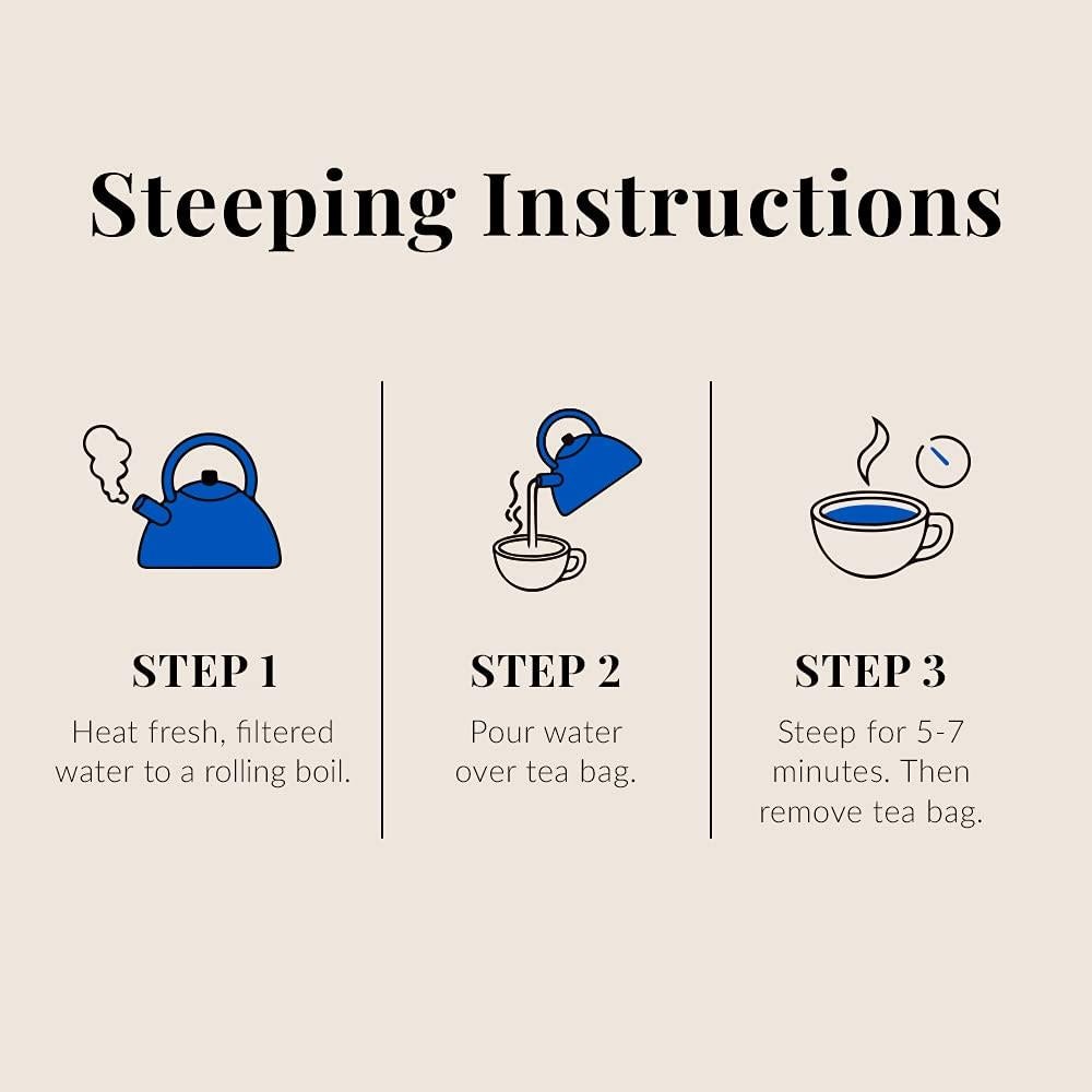 Té de Hierbas La República del Té Zzz's Sin Cafeína 36 Bolsitas