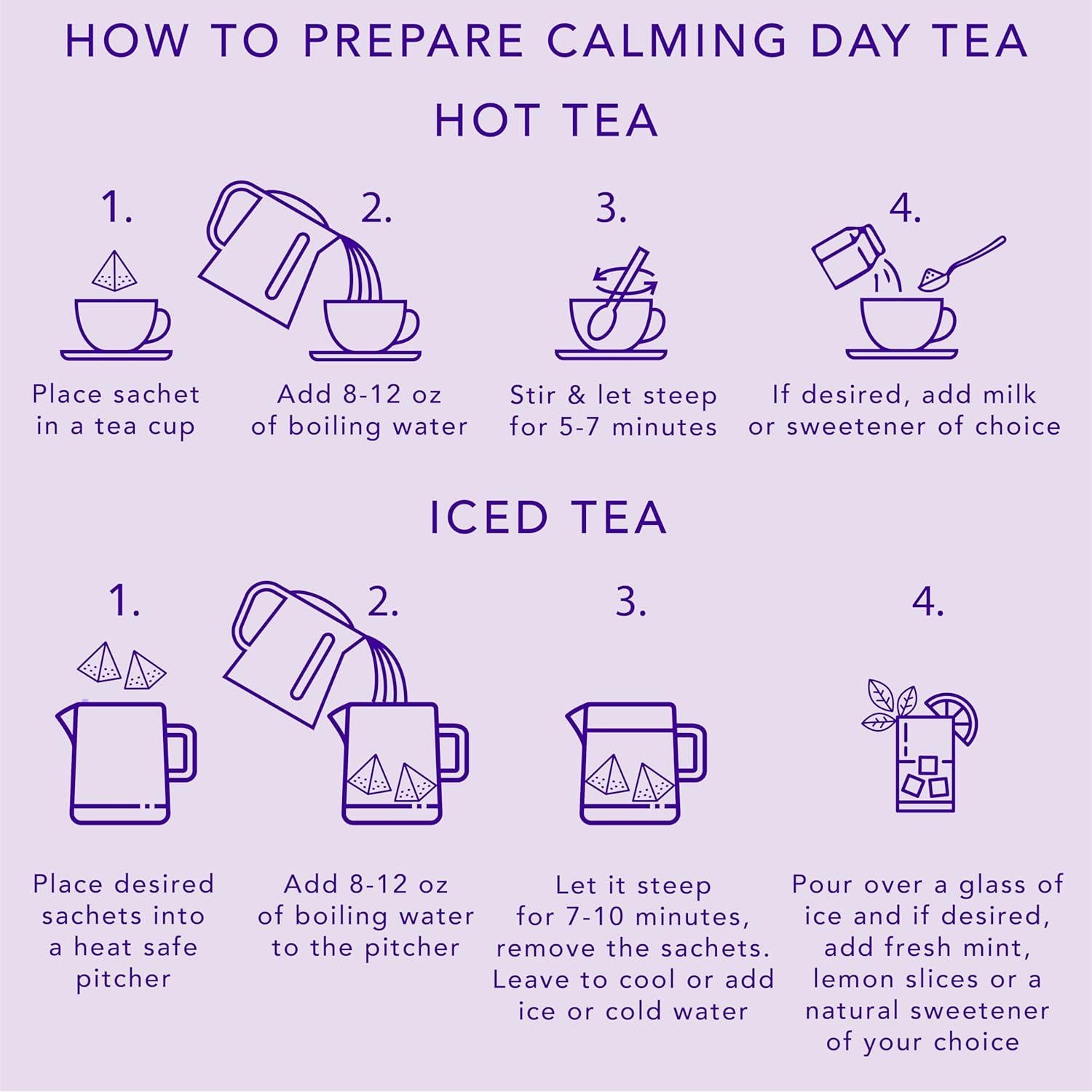 Té de Hierbas Calmante Laki Naturals 46.9 g - 18 Bolsitas