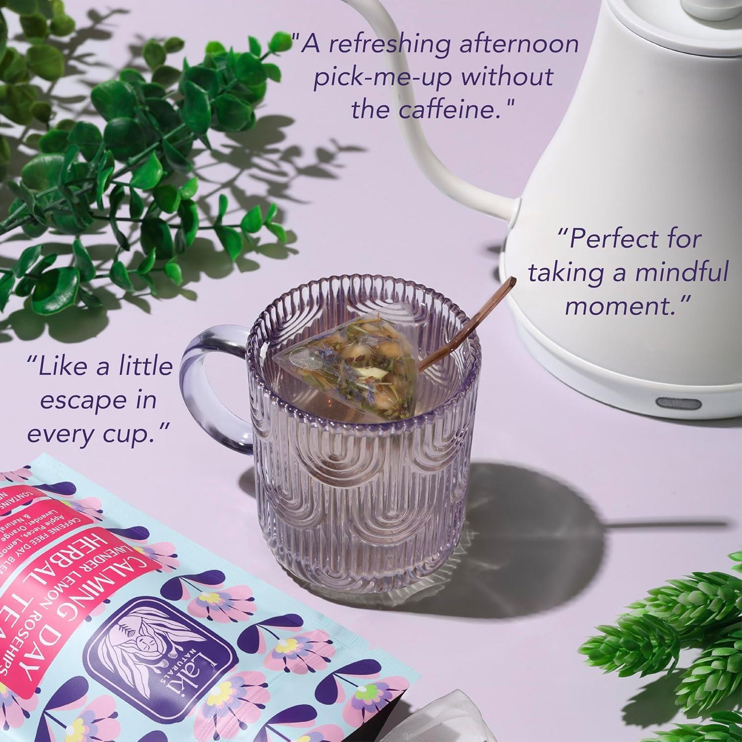 Té de Hierbas Calmante Laki Naturals 46.9 g - 18 Bolsitas