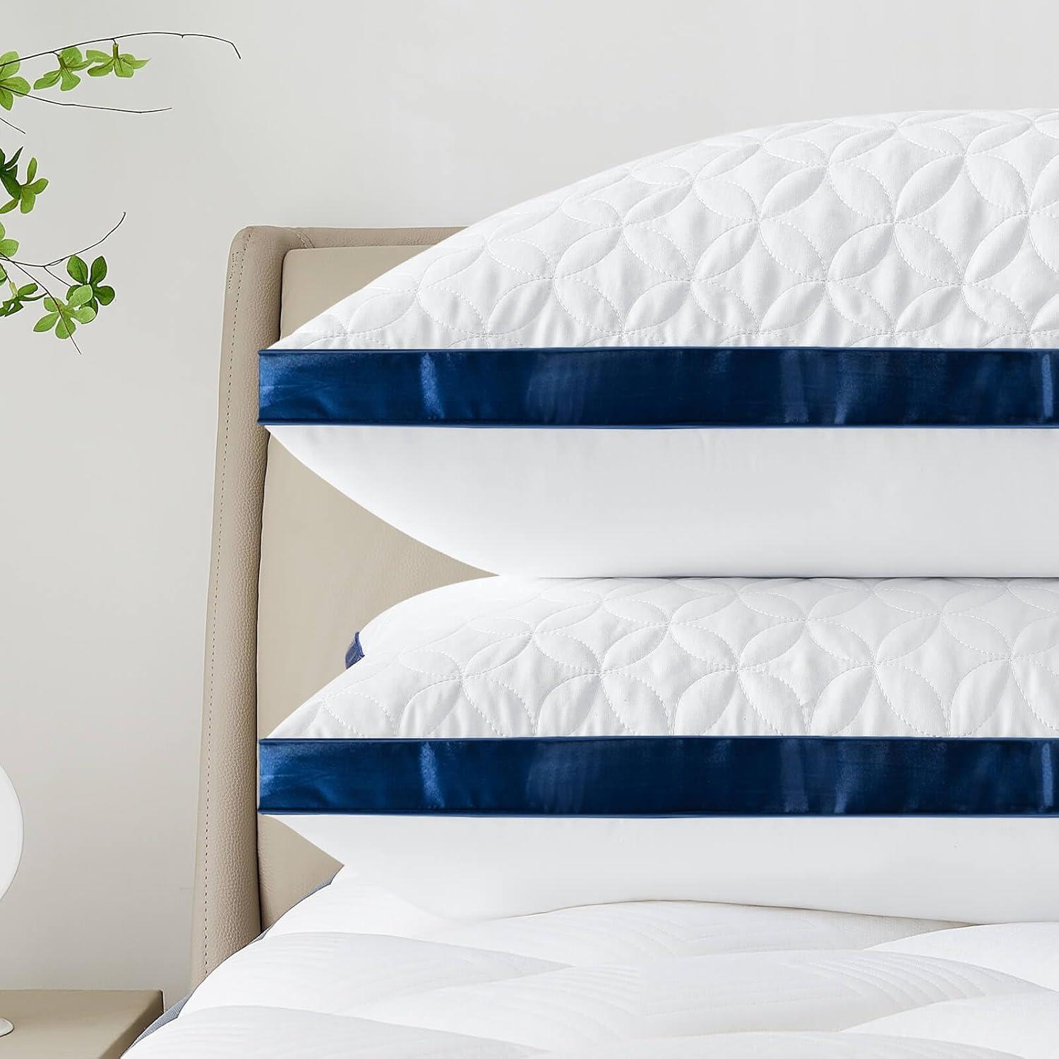 Juego de 2 Almohadas Queen Slybear Suaves y Lavables