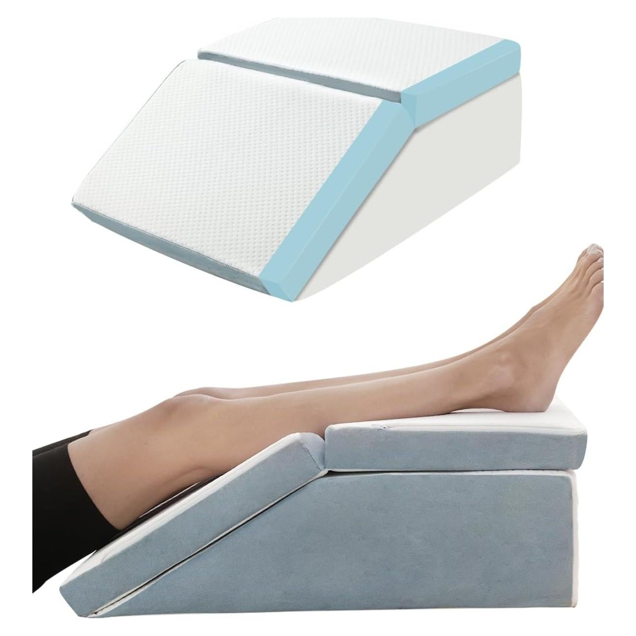 Almohada en Cuña FSCGIFE de Espuma Viscoelástica 61x53x20 cm