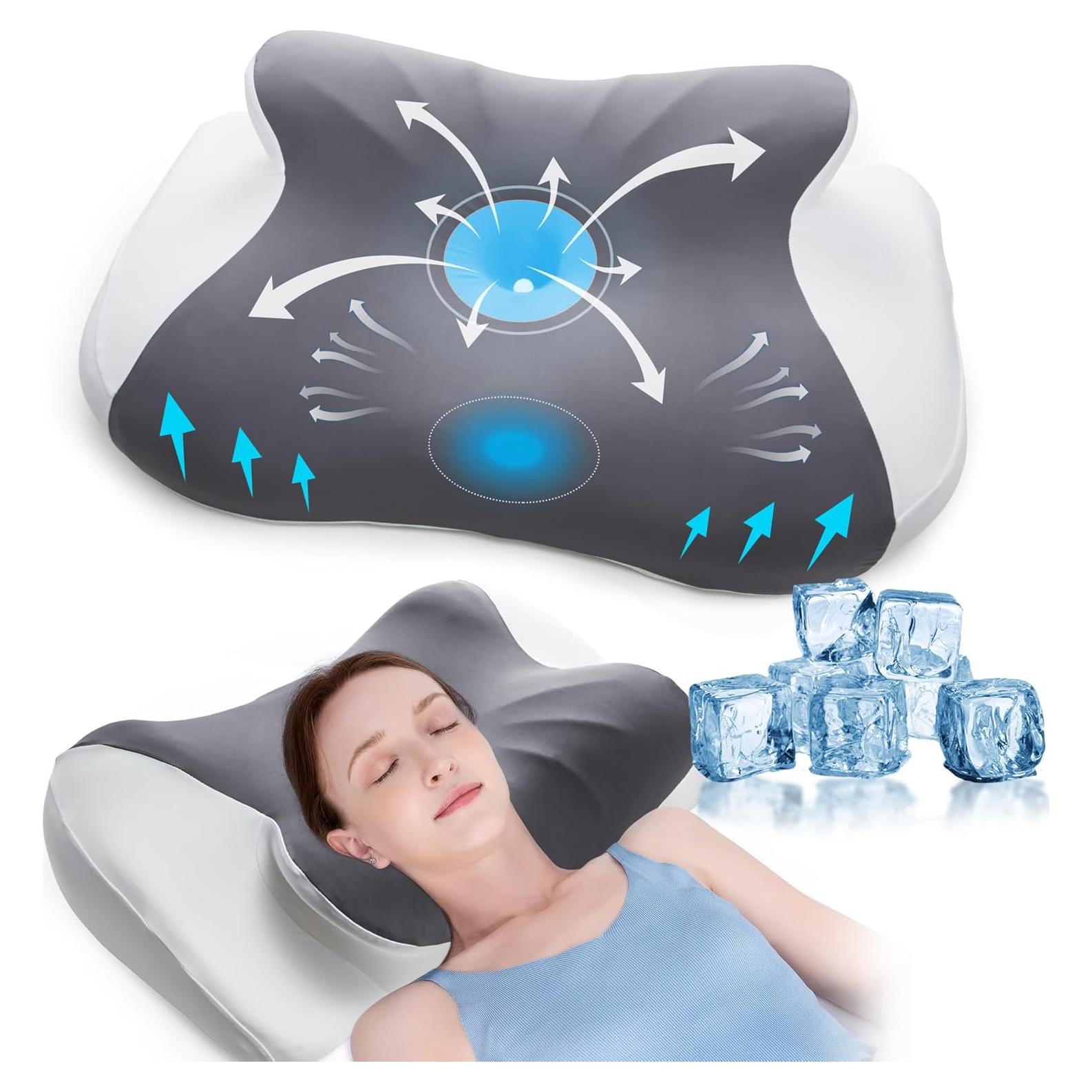 Almohada Cervical Ergonómica Dormirpilow MFP84009 61x38 cm