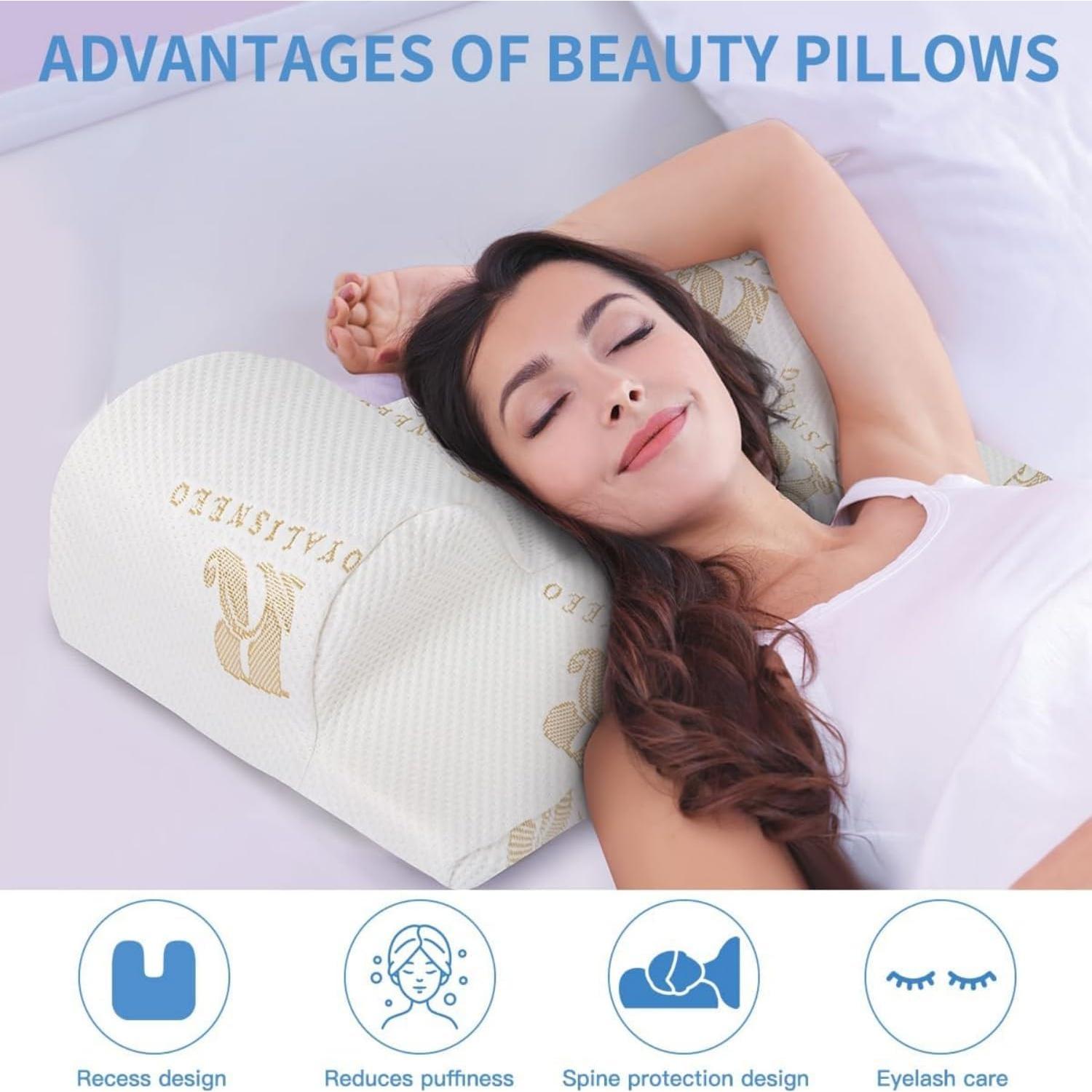 Almohada de Belleza Royalisneeo Espuma Viscoelástica Estándar