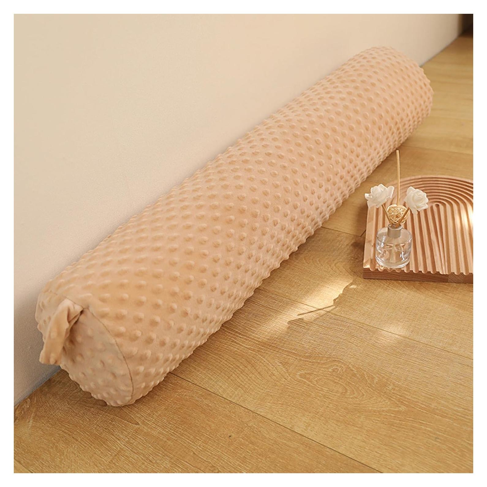 Almohada Corporal Redonda Eoieov 150 cm Caqui Suave