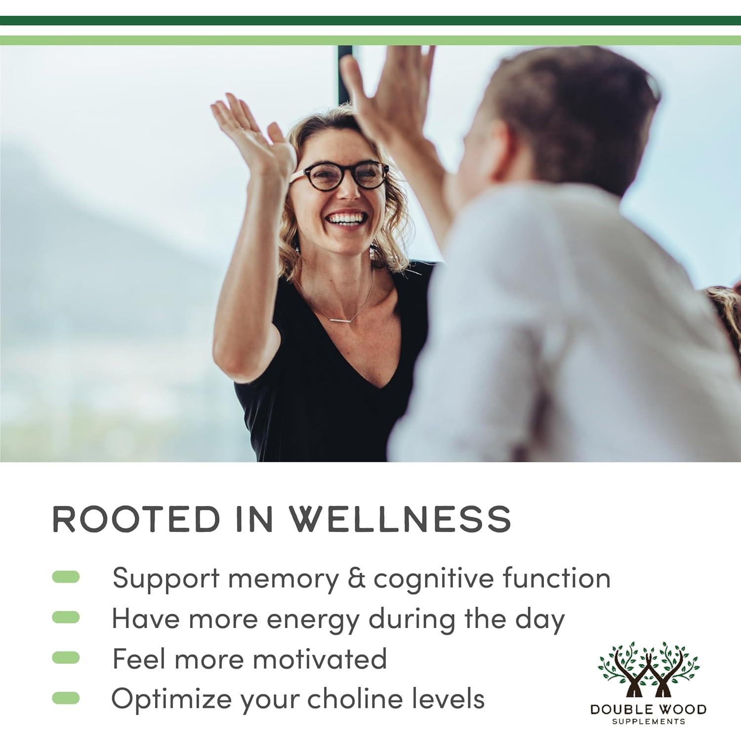 Fosfatidilcolina 1200mg 210 Gelatinas Blandas Double Wood