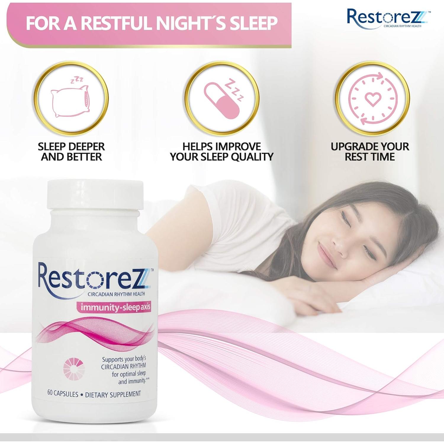 Suplemento para Dormir RestoreZ Eje Inmunológico 68g
