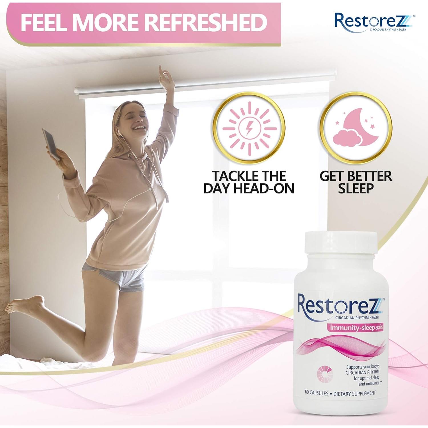 Suplemento para Dormir RestoreZ Eje Inmunológico 68g