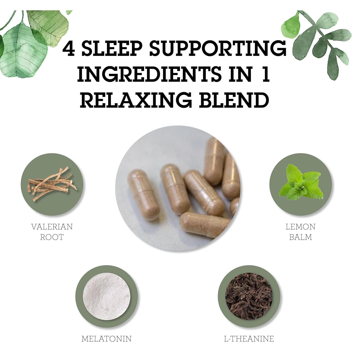 Suplemento de Sueño Quantum Health 5mg Melatonina 30 Cápsulas